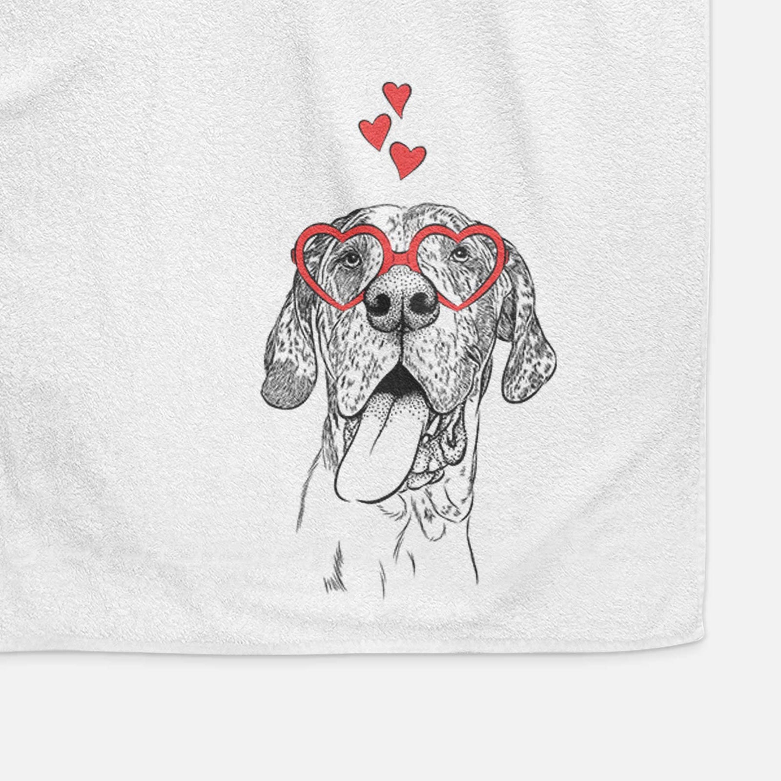 Hennessey the Great Dane Decorative Hand Towel