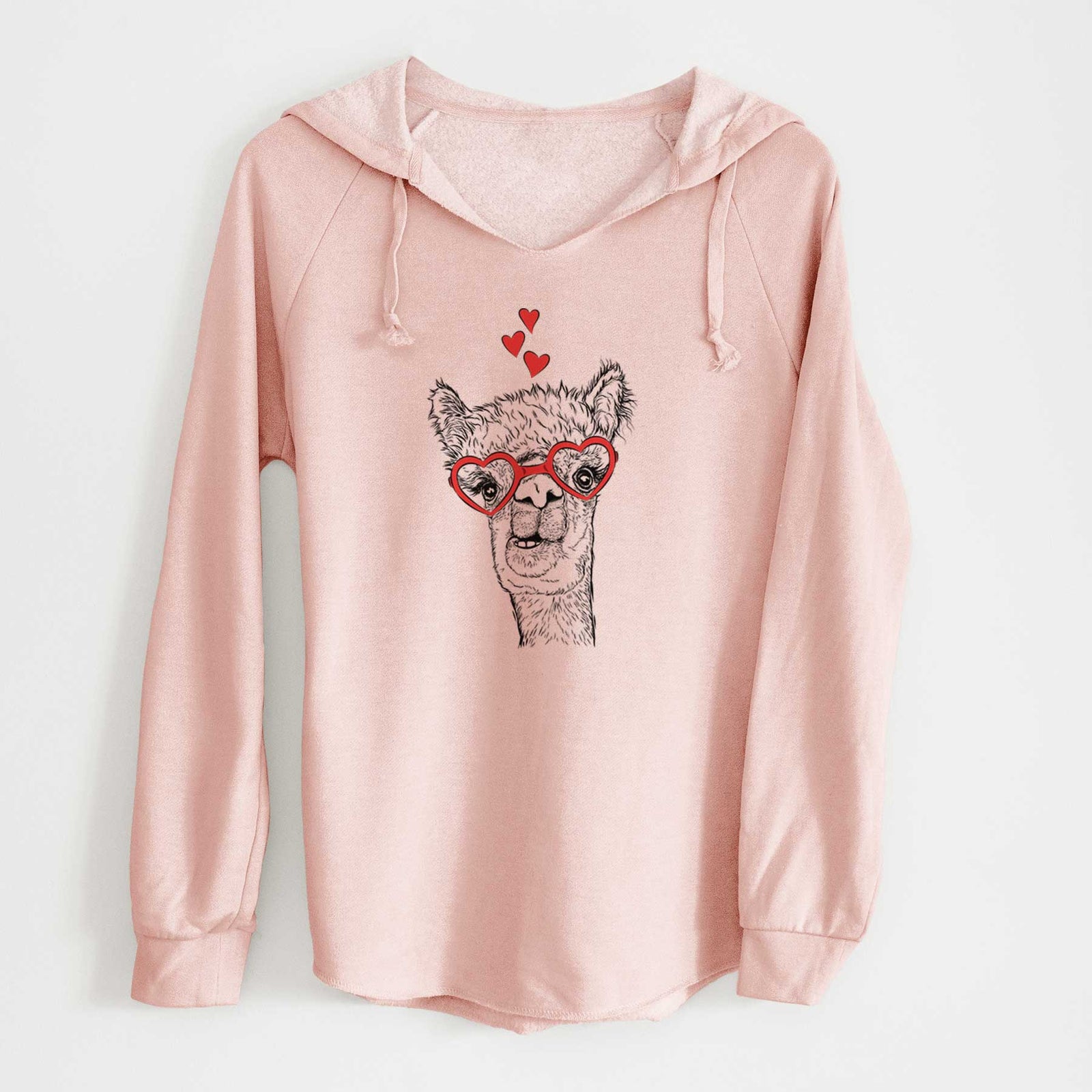 Valentine Henry the Alpaca - Cali Wave Hooded Sweatshirt