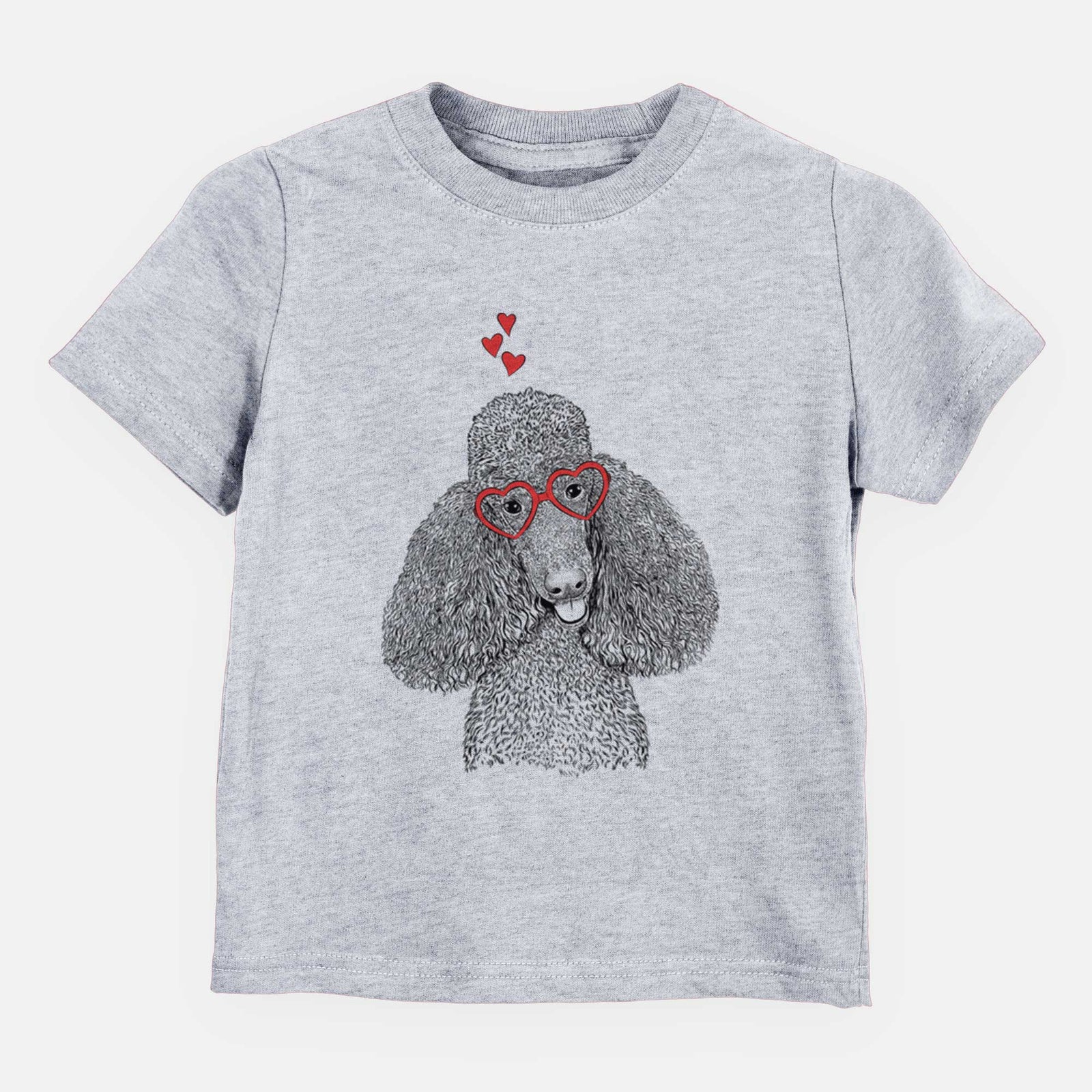 Valentine Henry the Standard Poodle - Kids/Youth/Toddler Shirt