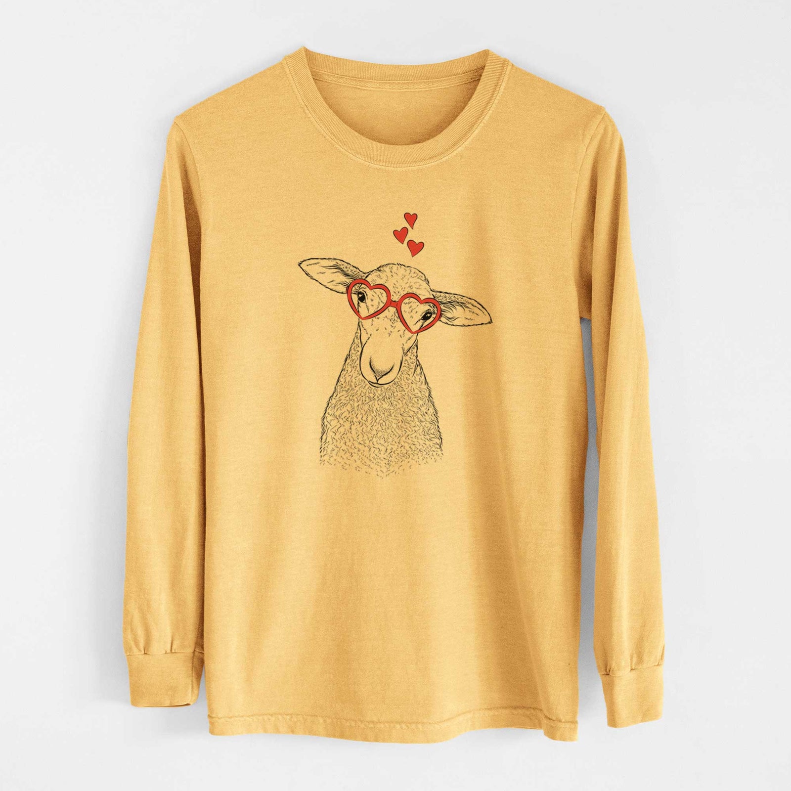 Valentine Ivy the Lamb - Heavyweight 100% Cotton Long Sleeve