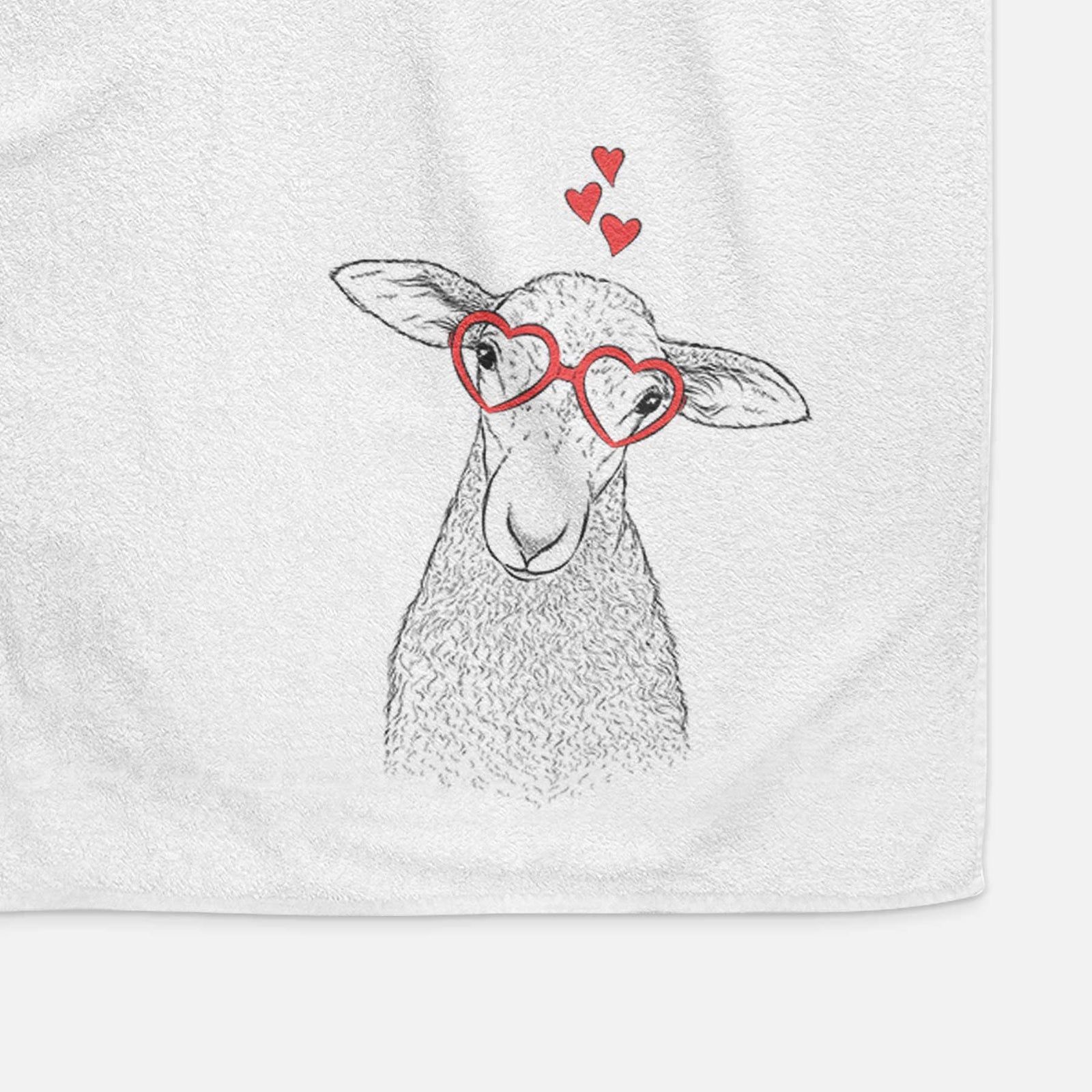 Ivy the Lamb Decorative Hand Towel