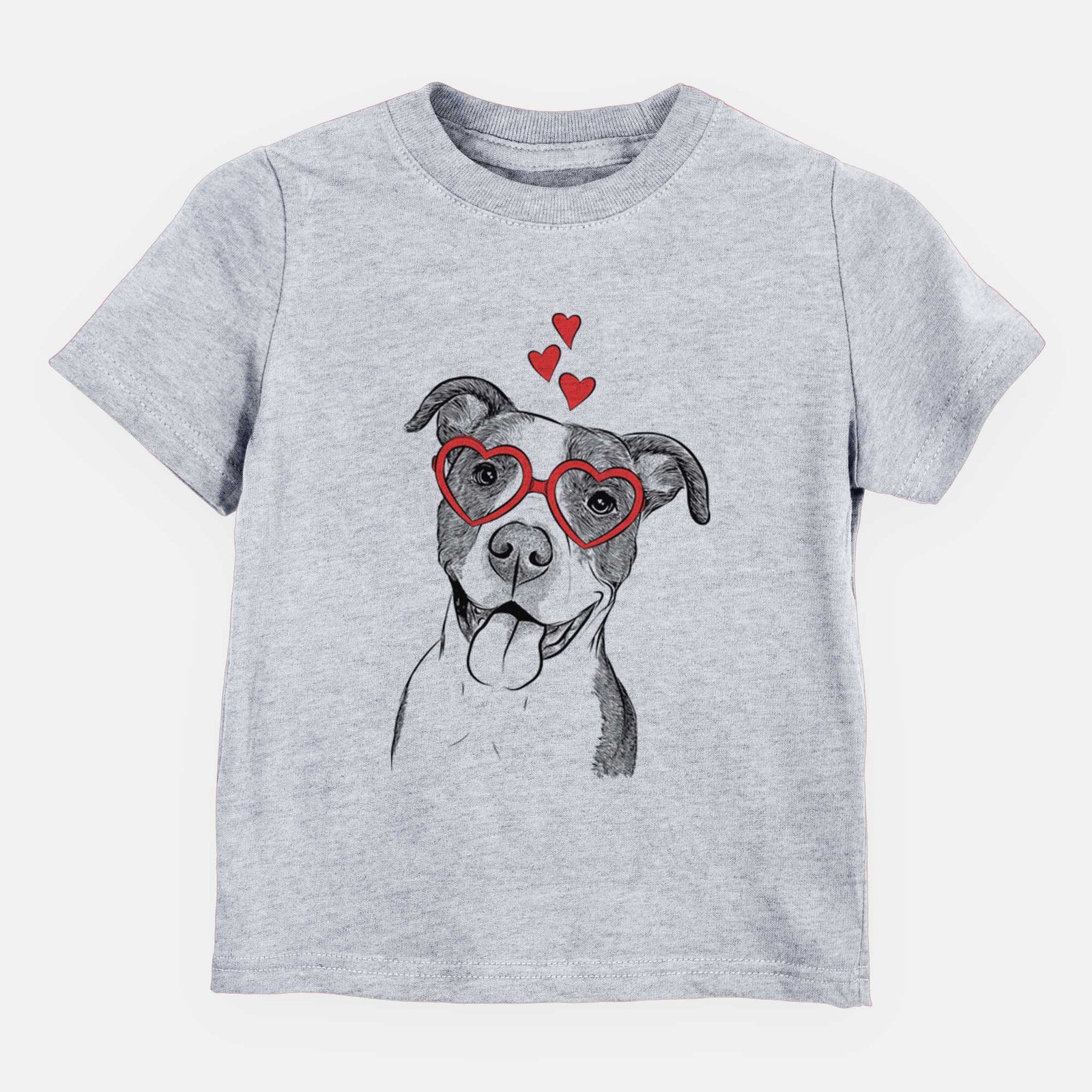 Valentine Jax the American Pitbull Terrier Mix - Kids/Youth/Toddler Shirt