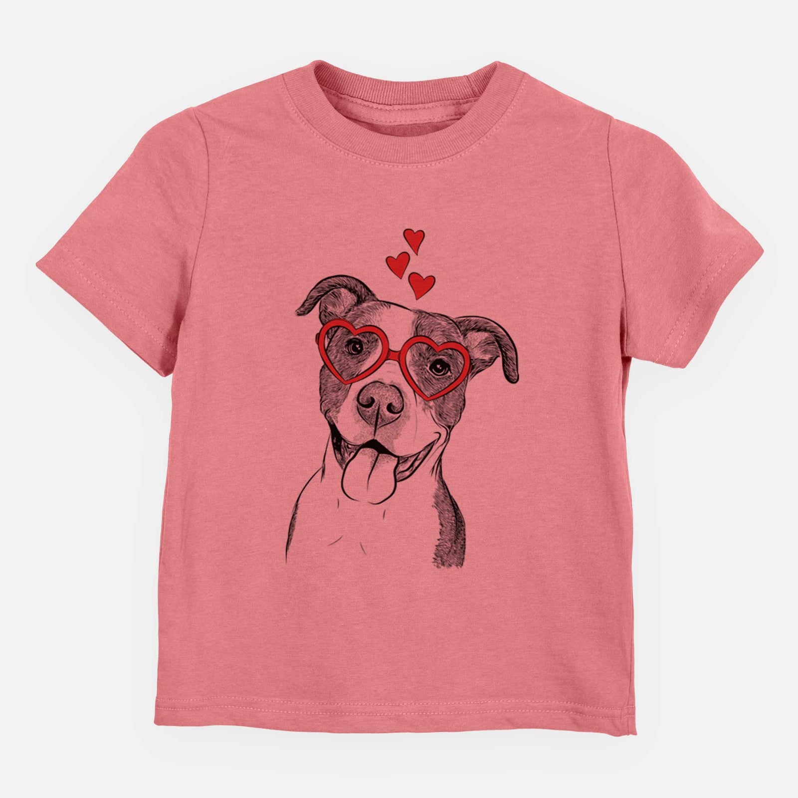 Valentine Jax the American Pitbull Terrier Mix - Kids/Youth/Toddler Shirt