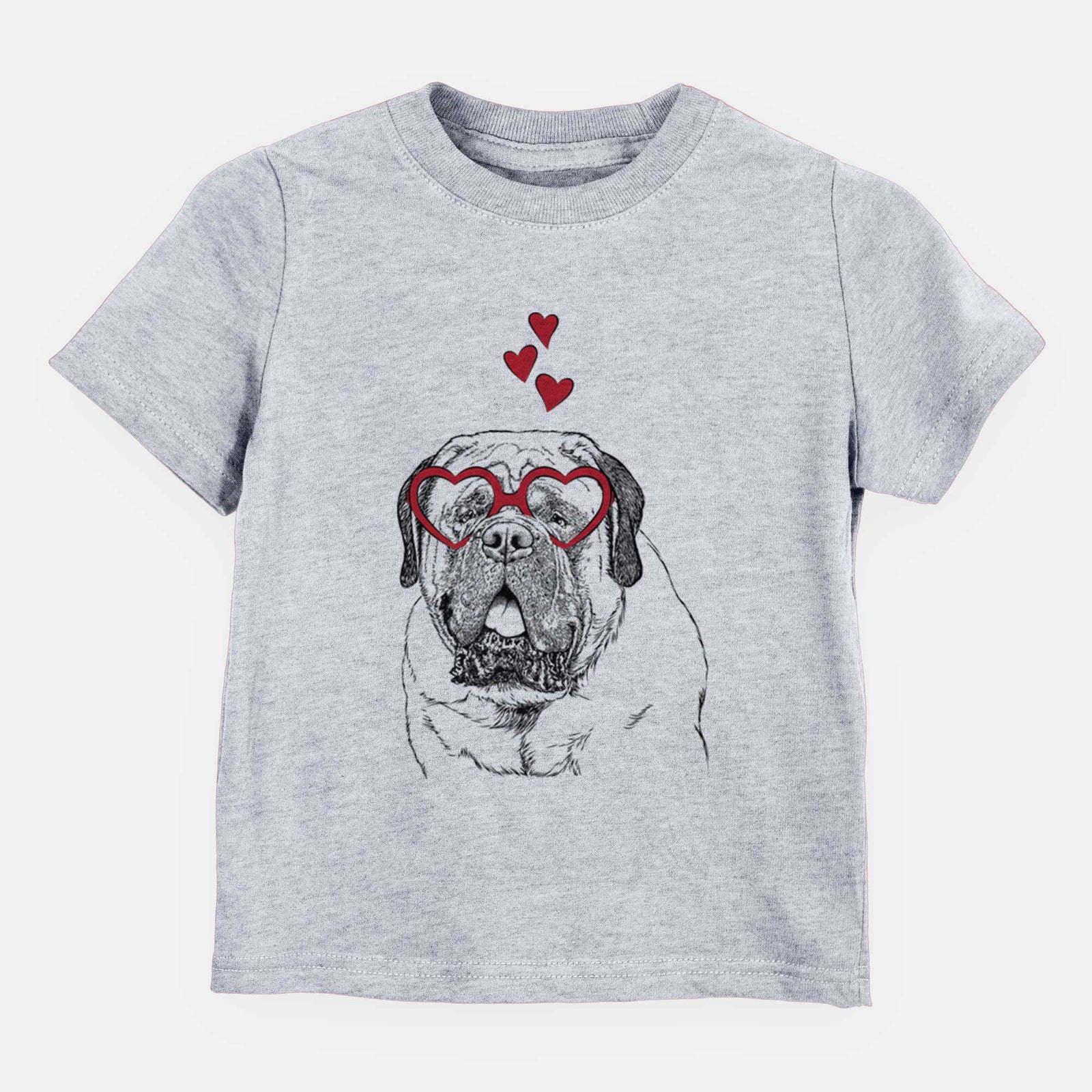 Valentine Jed the English Mastiff - Kids/Youth/Toddler Shirt
