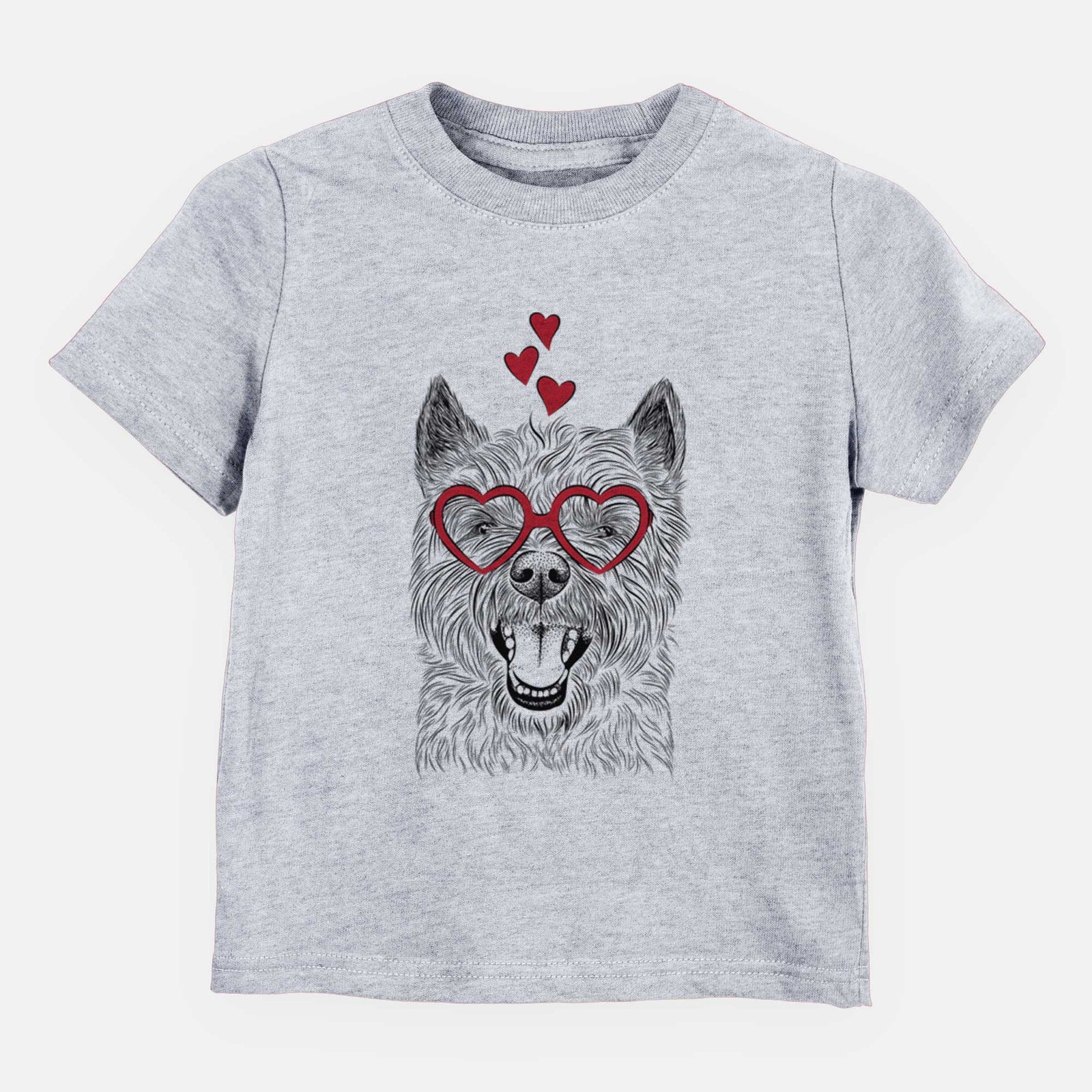 Valentine Jeff the Cairn Terrier - Kids/Youth/Toddler Shirt