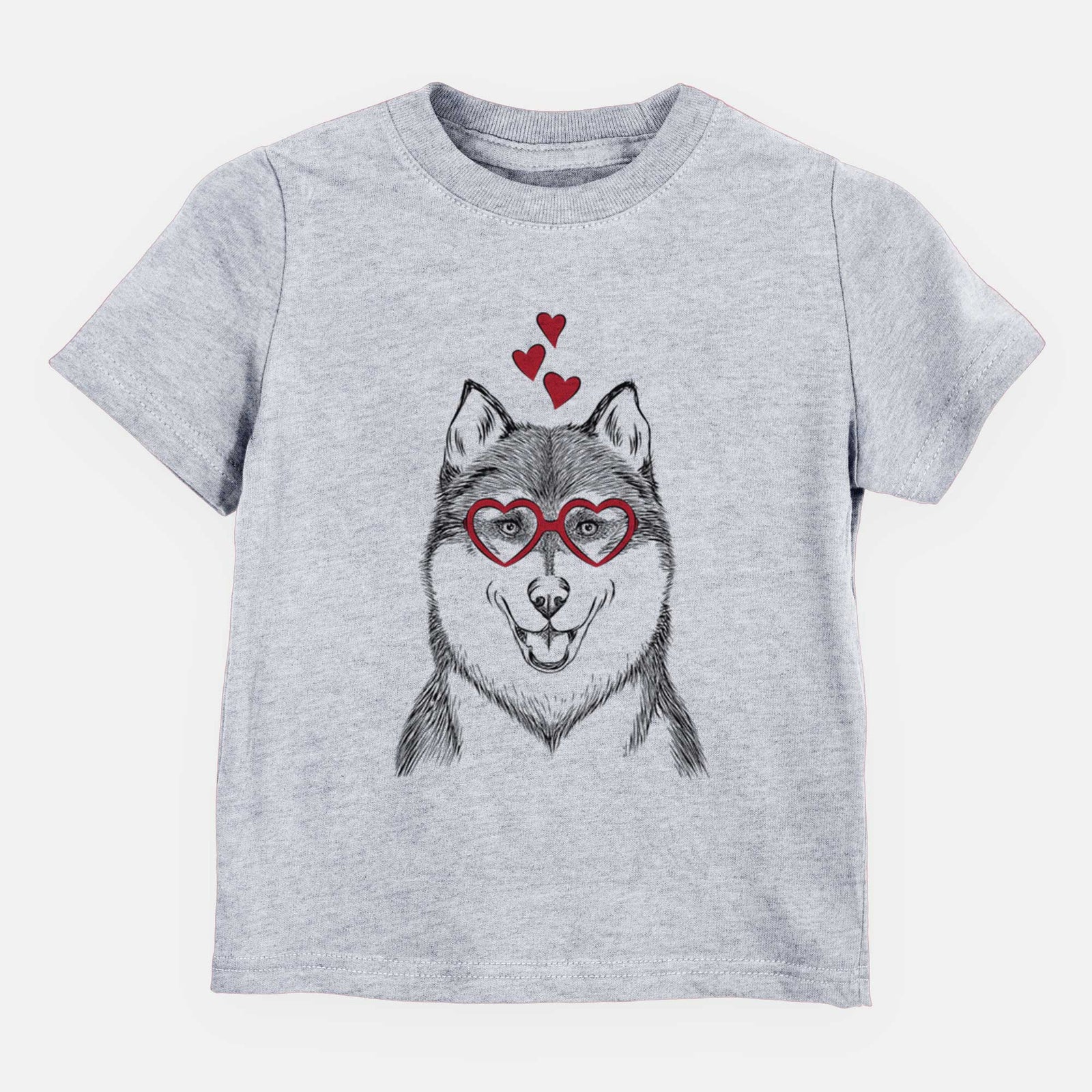 Valentine Koda the Siberian Husky - Kids/Youth/Toddler Shirt