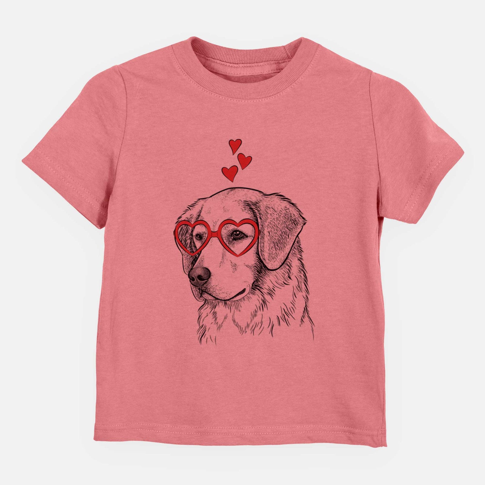 Valentine Kula the Golden Retriever - Kids/Youth/Toddler Shirt