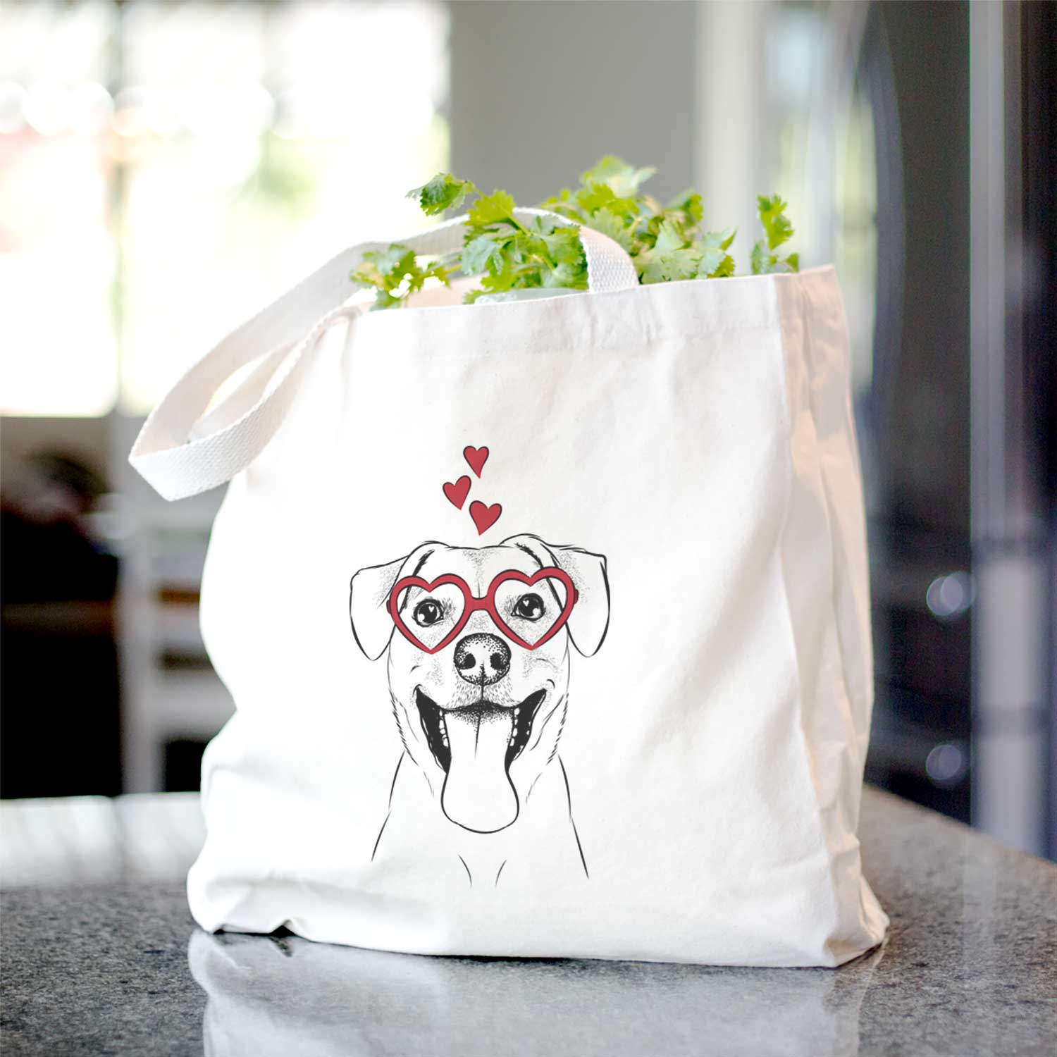 Lily Estelle the Mixed Breed - Tote Bag