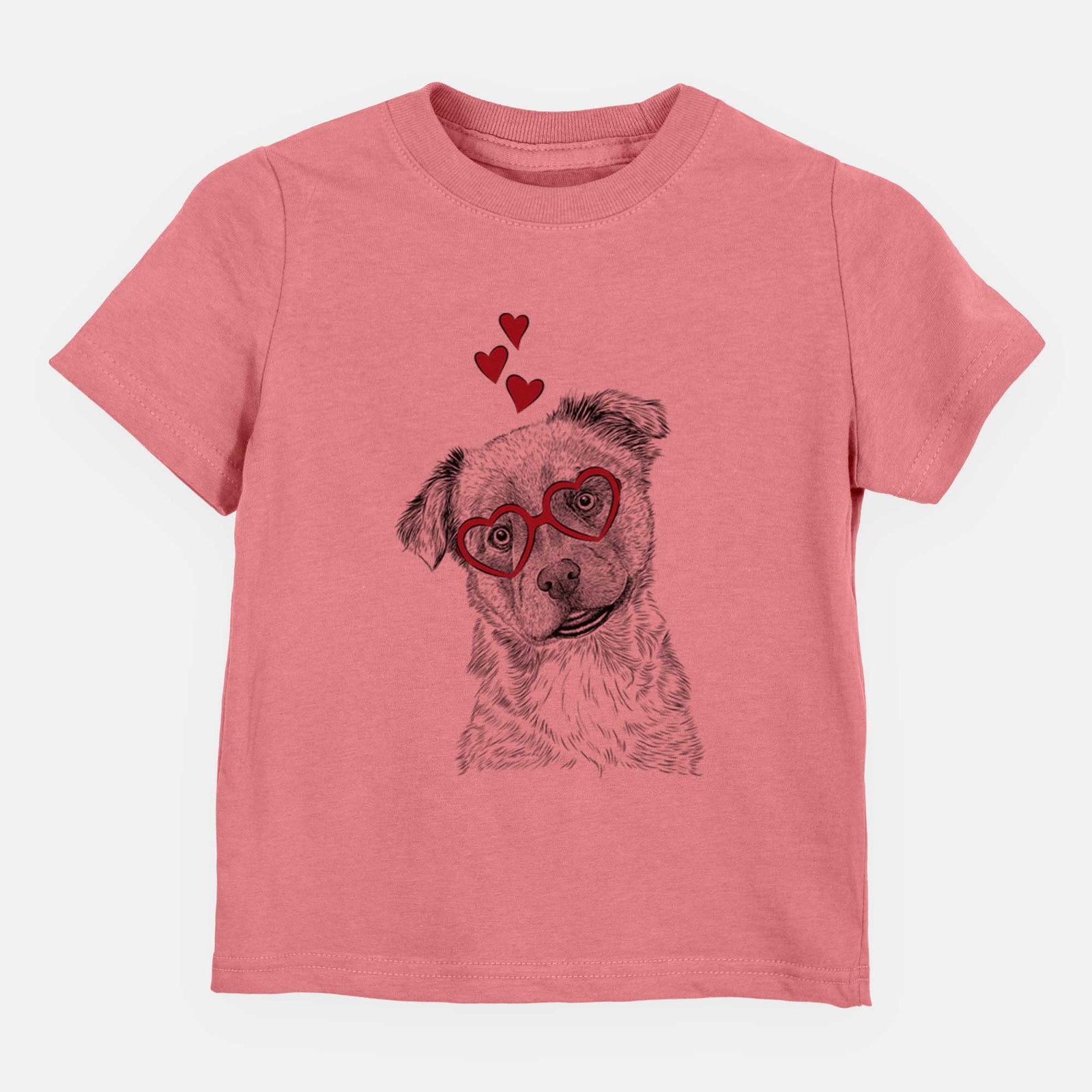 Valentine Loki Bear the Australian Cattle Dog Mix - Kids/Youth/Toddler Shirt