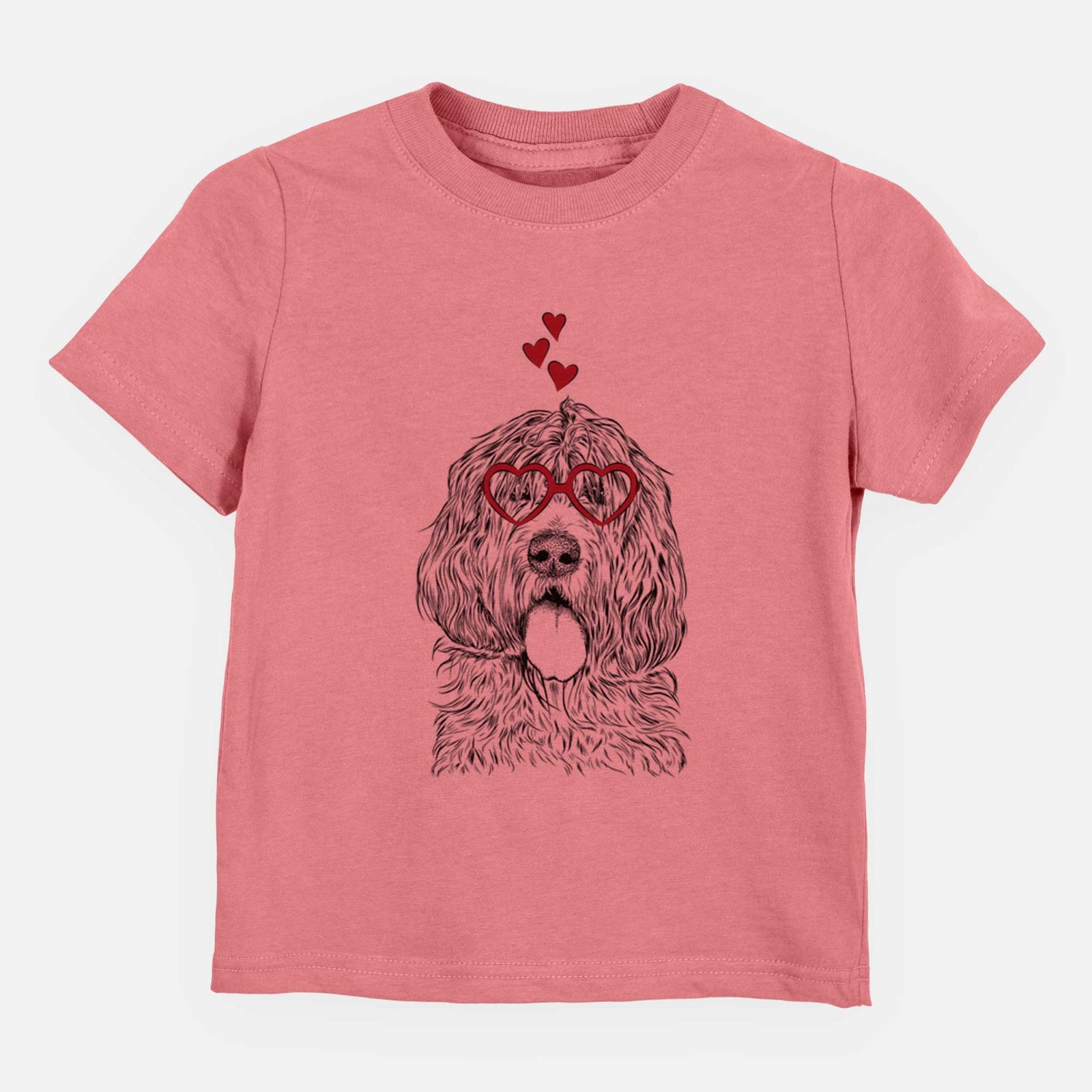 Valentine Lou the Otterhound - Kids/Youth/Toddler Shirt