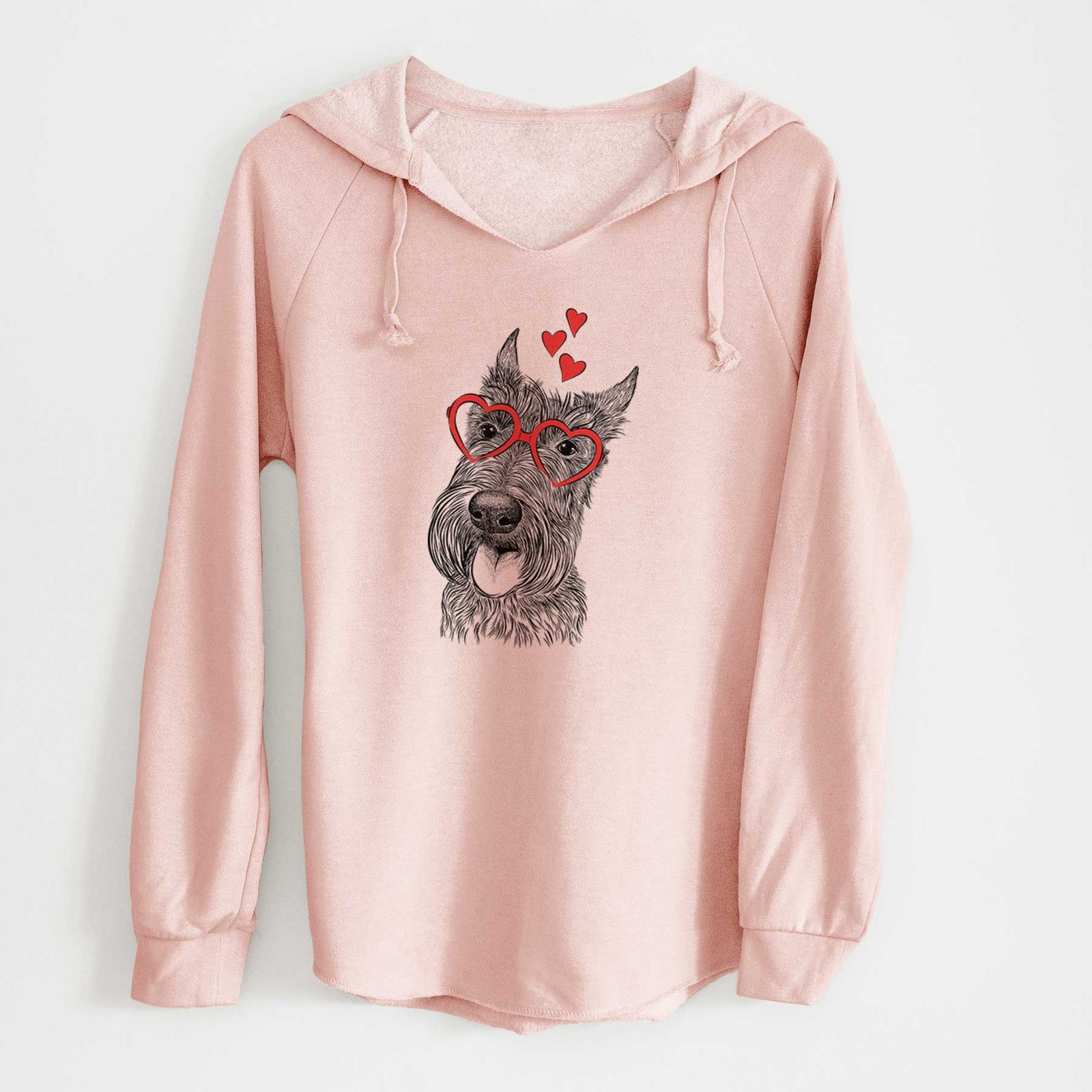 Valentine Magnus the Scottish Terrier - Cali Wave Hooded Sweatshirt