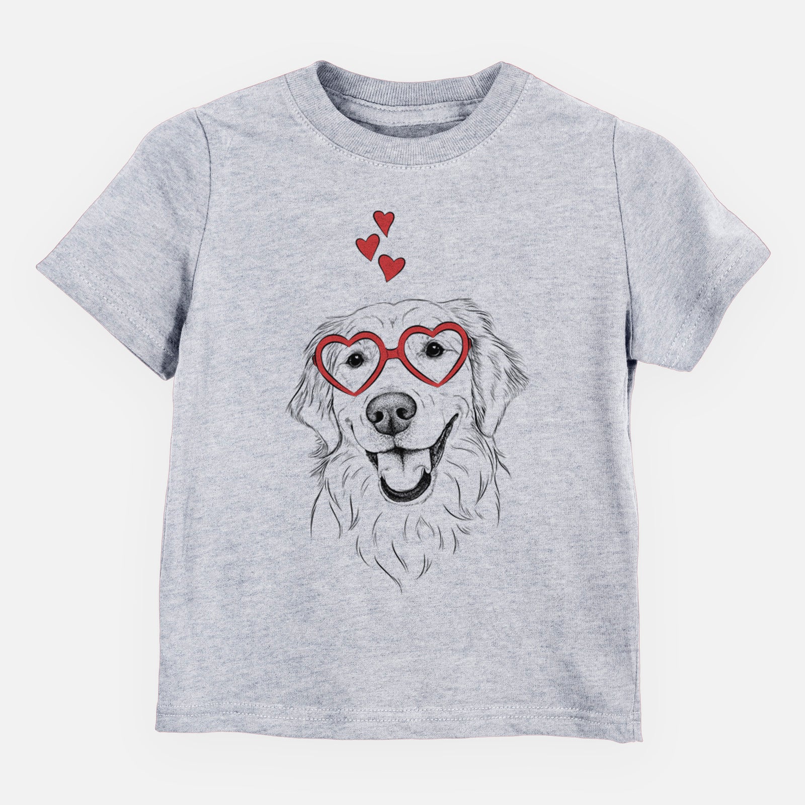 Valentine Maple the Golden Retriever - Kids/Youth/Toddler Shirt