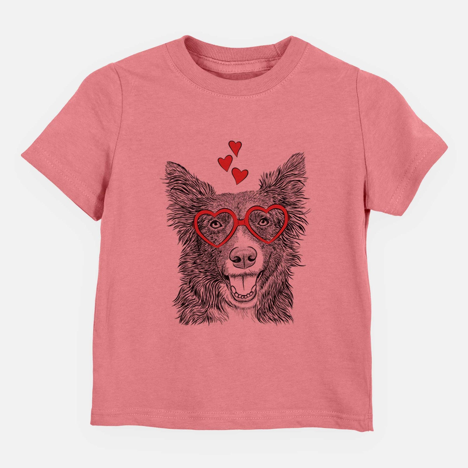 Valentine Marti the Border Collie - Kids/Youth/Toddler Shirt