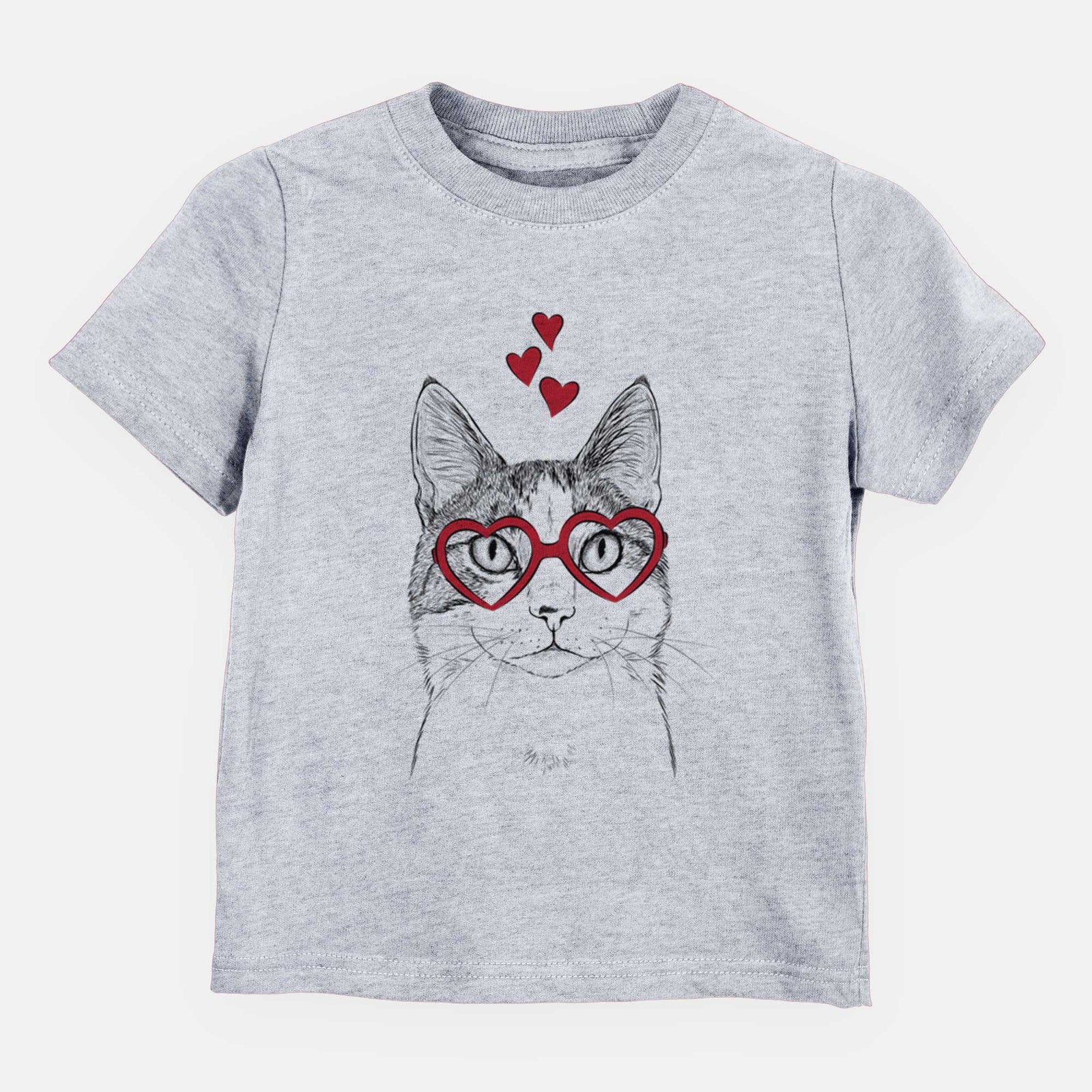 Valentine Mini Griffin the Domestic Shorthair Cat - Kids/Youth/Toddler Shirt
