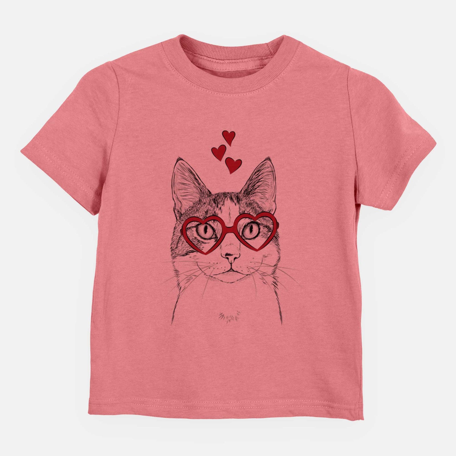 Valentine Mini Griffin the Domestic Shorthair Cat - Kids/Youth/Toddler Shirt