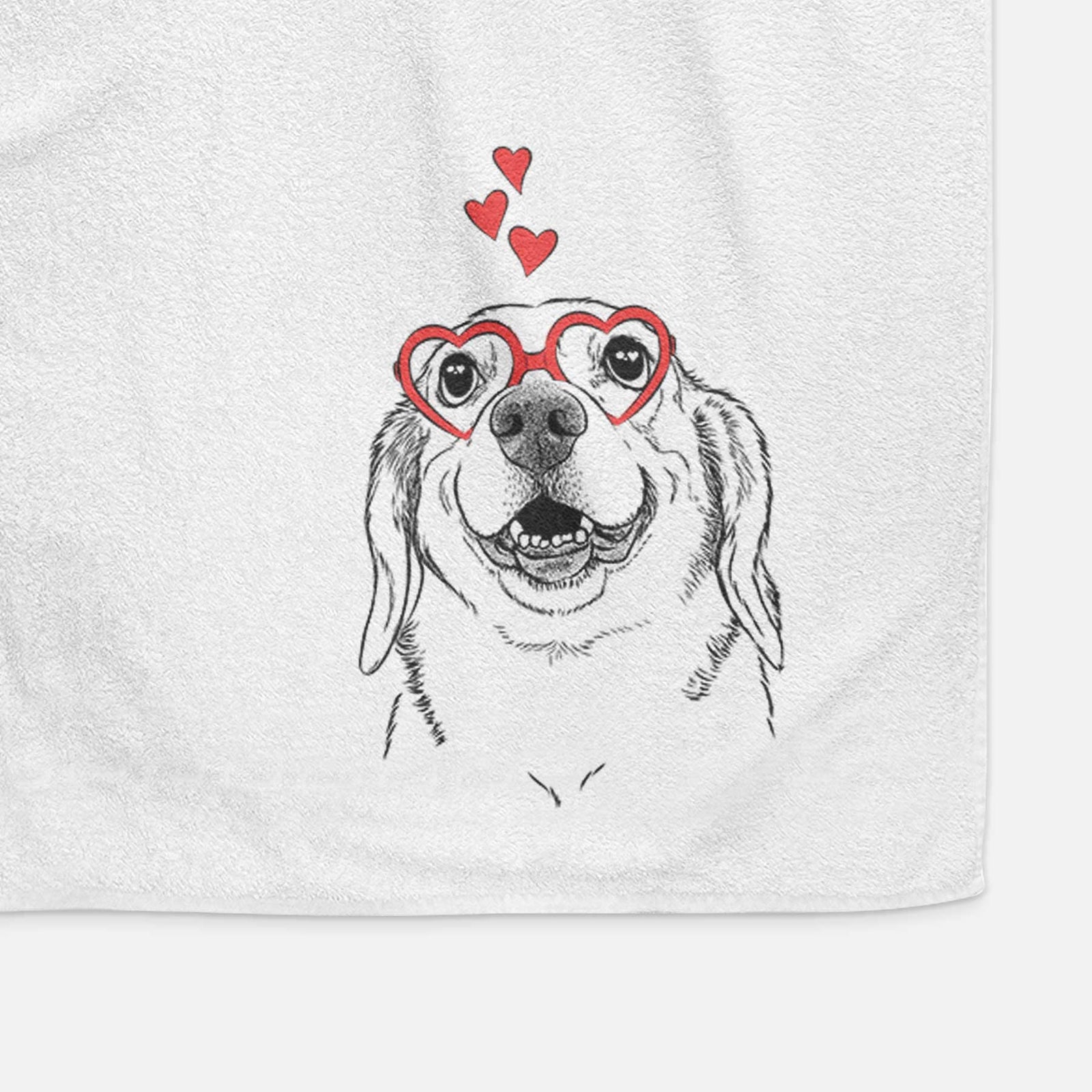 Minnie the Corgle Decorative Hand Towel