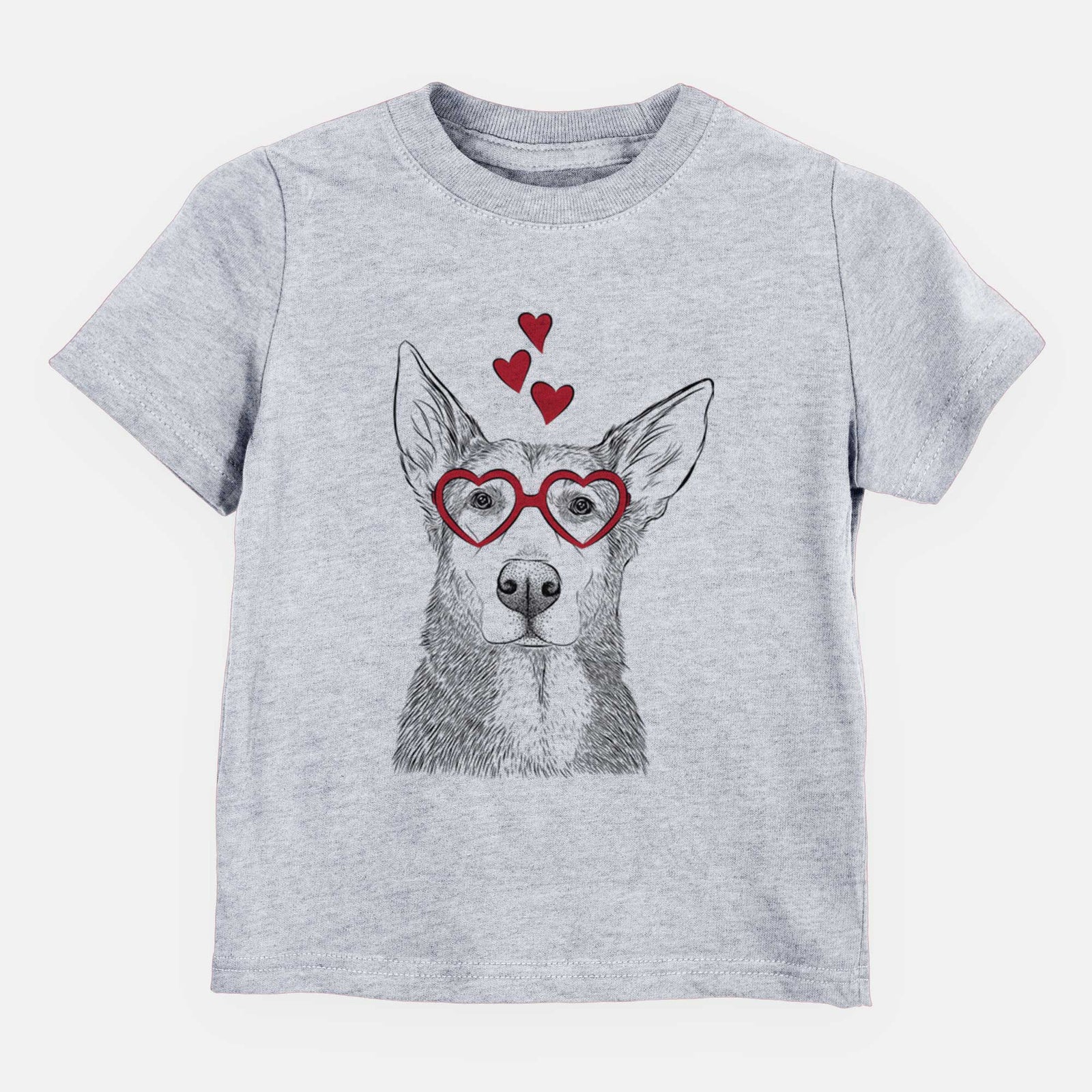 Valentine Misty the German Shepherd Mix - Kids/Youth/Toddler Shirt