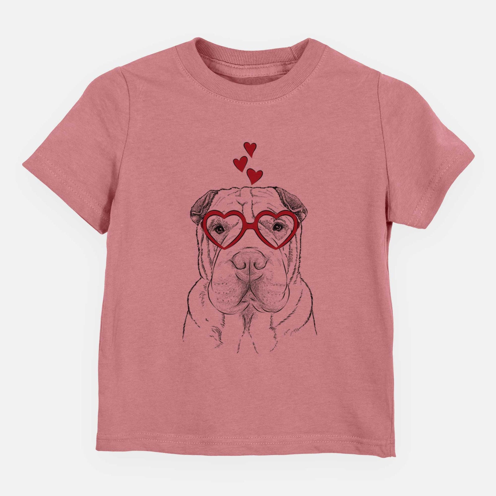 Valentine Moomers the Shar Pei - Kids/Youth/Toddler Shirt