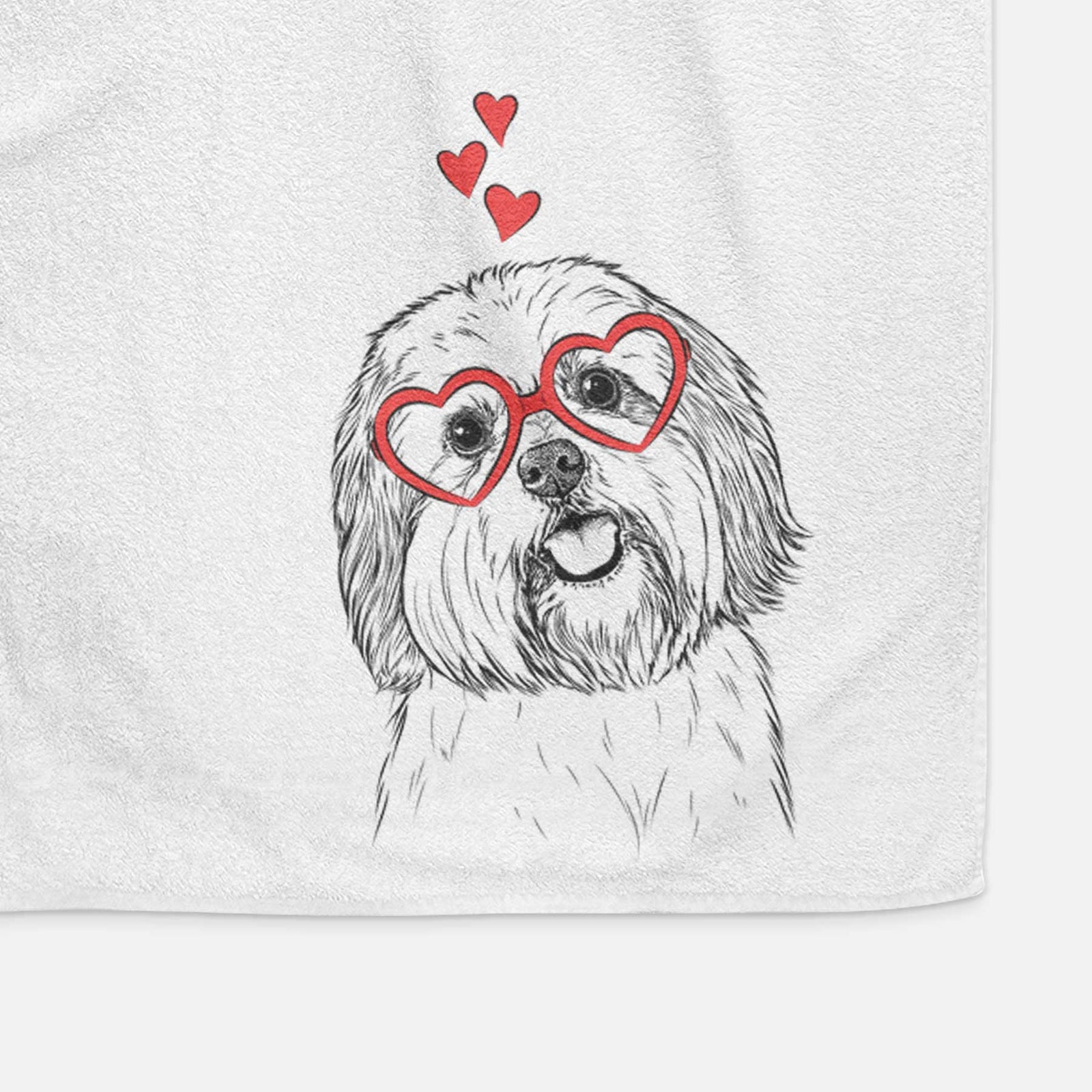 Nikka the Lowchen Decorative Hand Towel