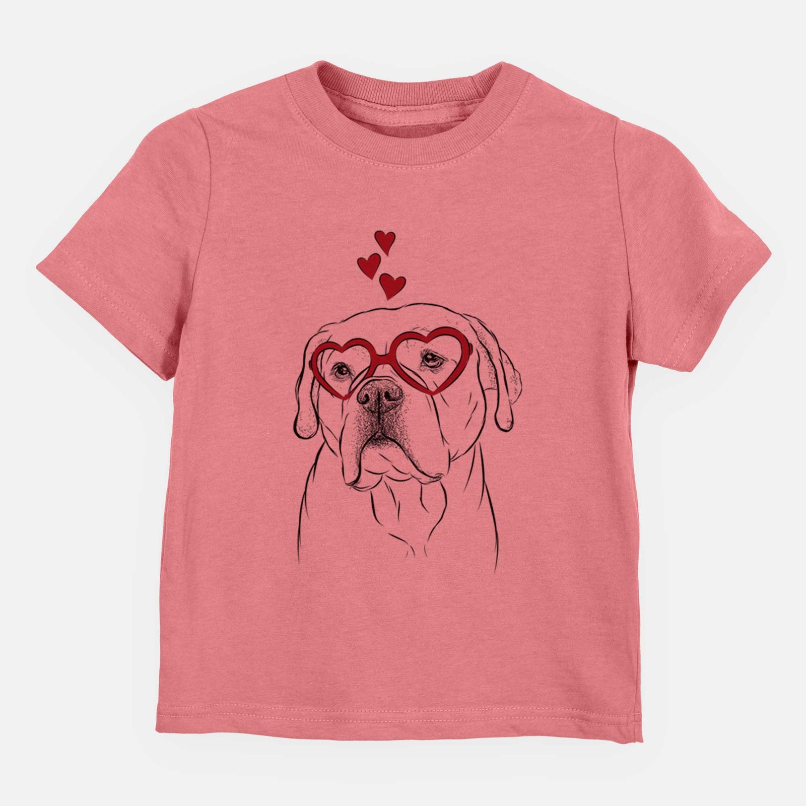 Valentine Nora the American Bulldog Mix - Kids/Youth/Toddler Shirt