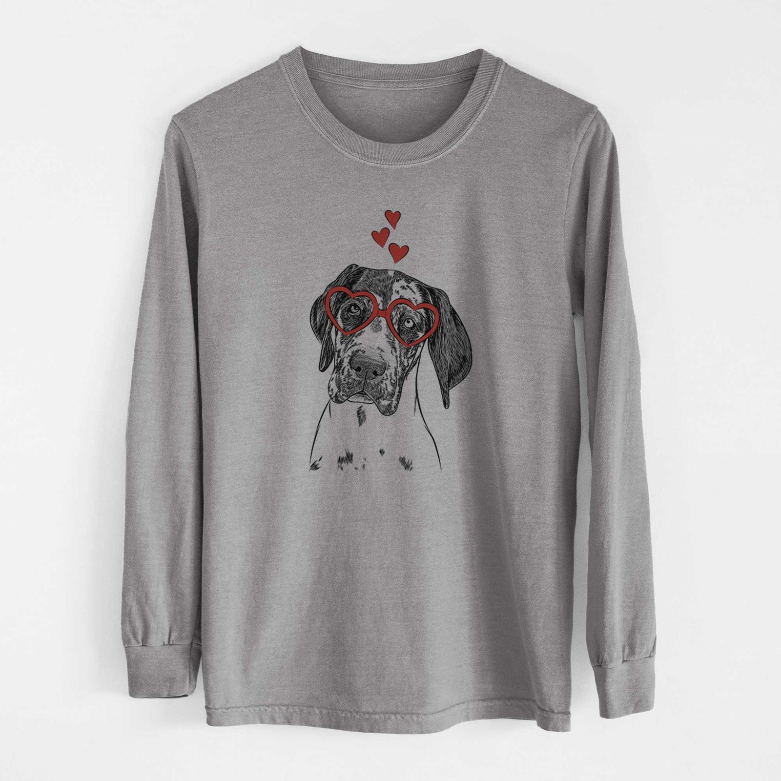 Valentine Nyx the Great Dane - Heavyweight 100% Cotton Long Sleeve