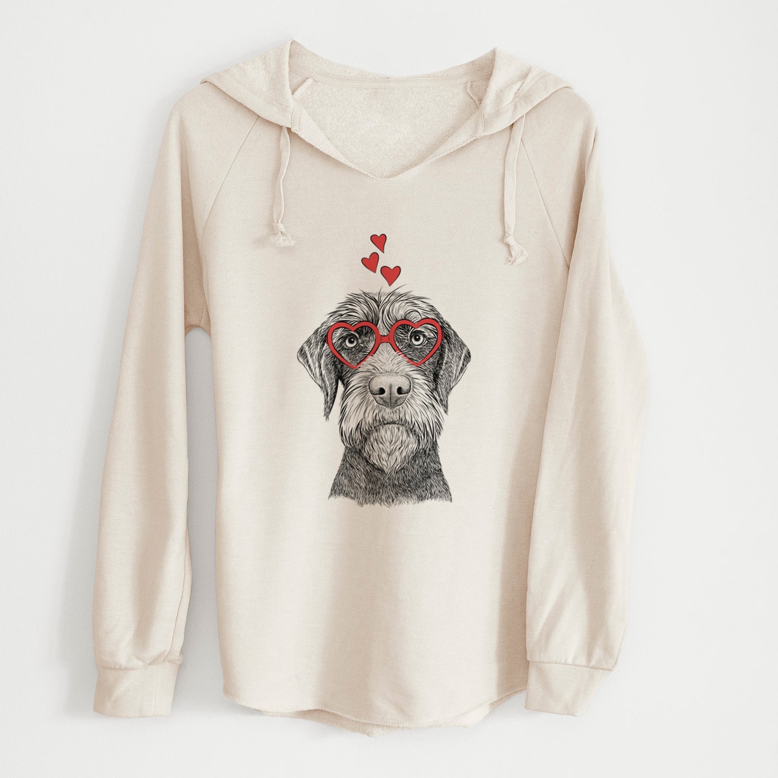 Valentine Oakley the Pudelpointer - Cali Wave Hooded Sweatshirt