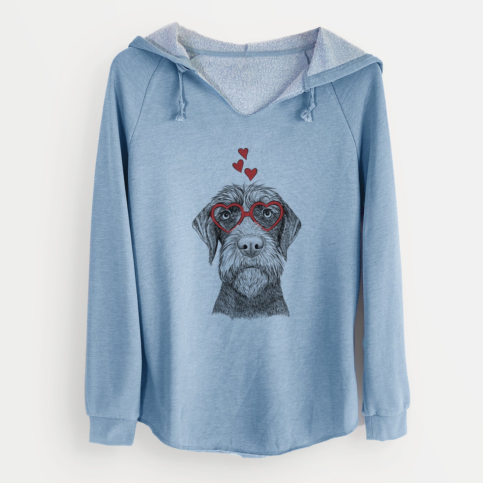 Valentine Oakley the Pudelpointer - Cali Wave Hooded Sweatshirt