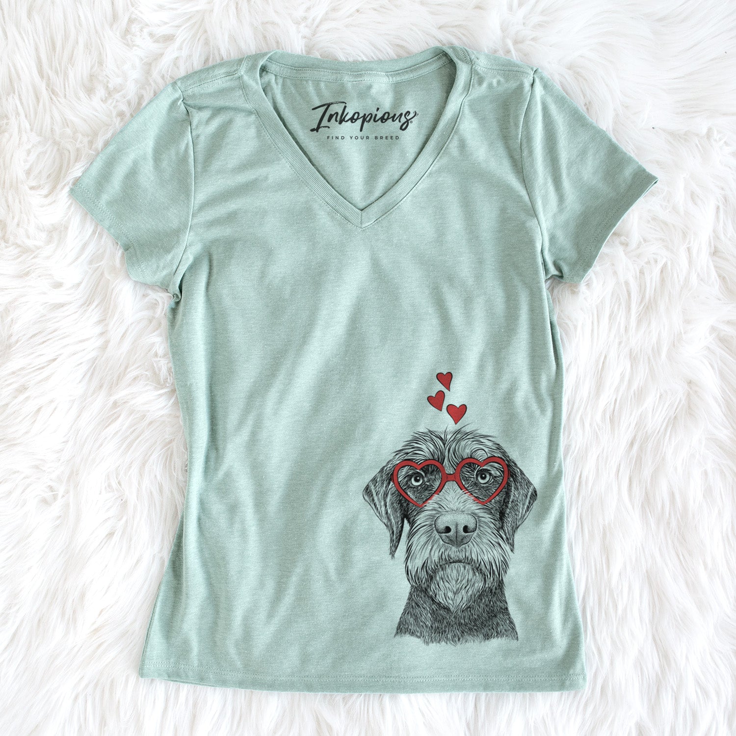 Valentine Oakley the Pudelpointer - Women's Perfect V-neck Shirt