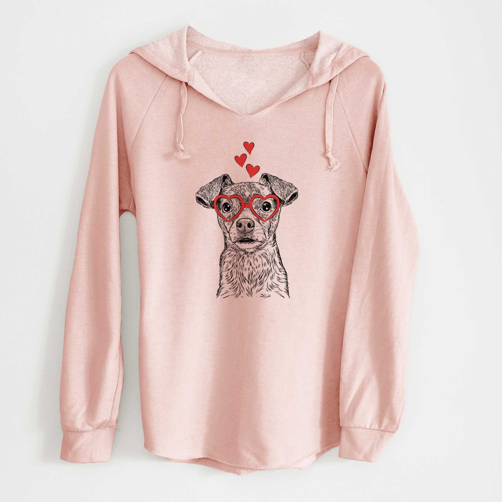 Valentine Olive the Mixed Breed - Cali Wave Hooded Sweatshirt