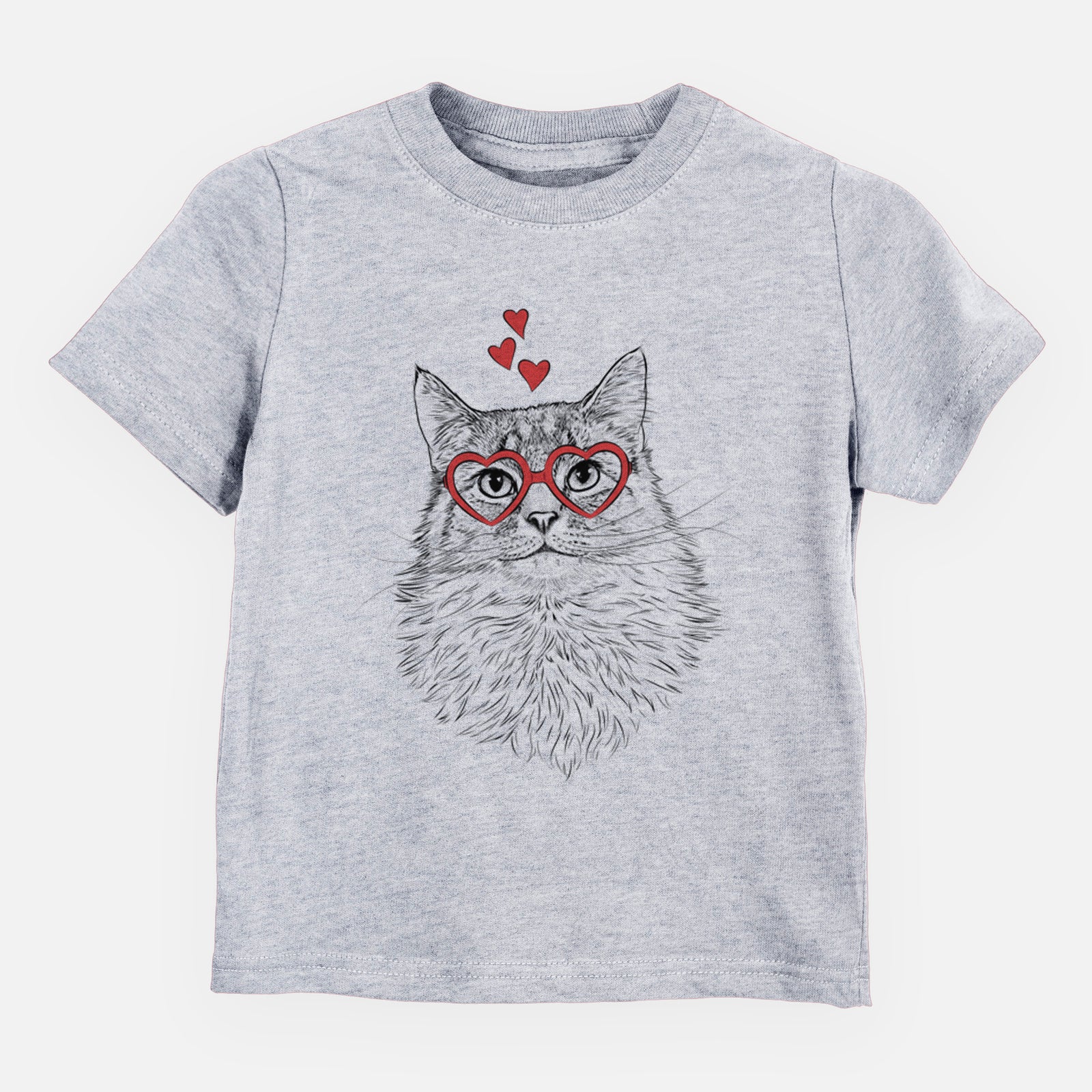 Valentine Olive the Cat - Kids/Youth/Toddler Shirt