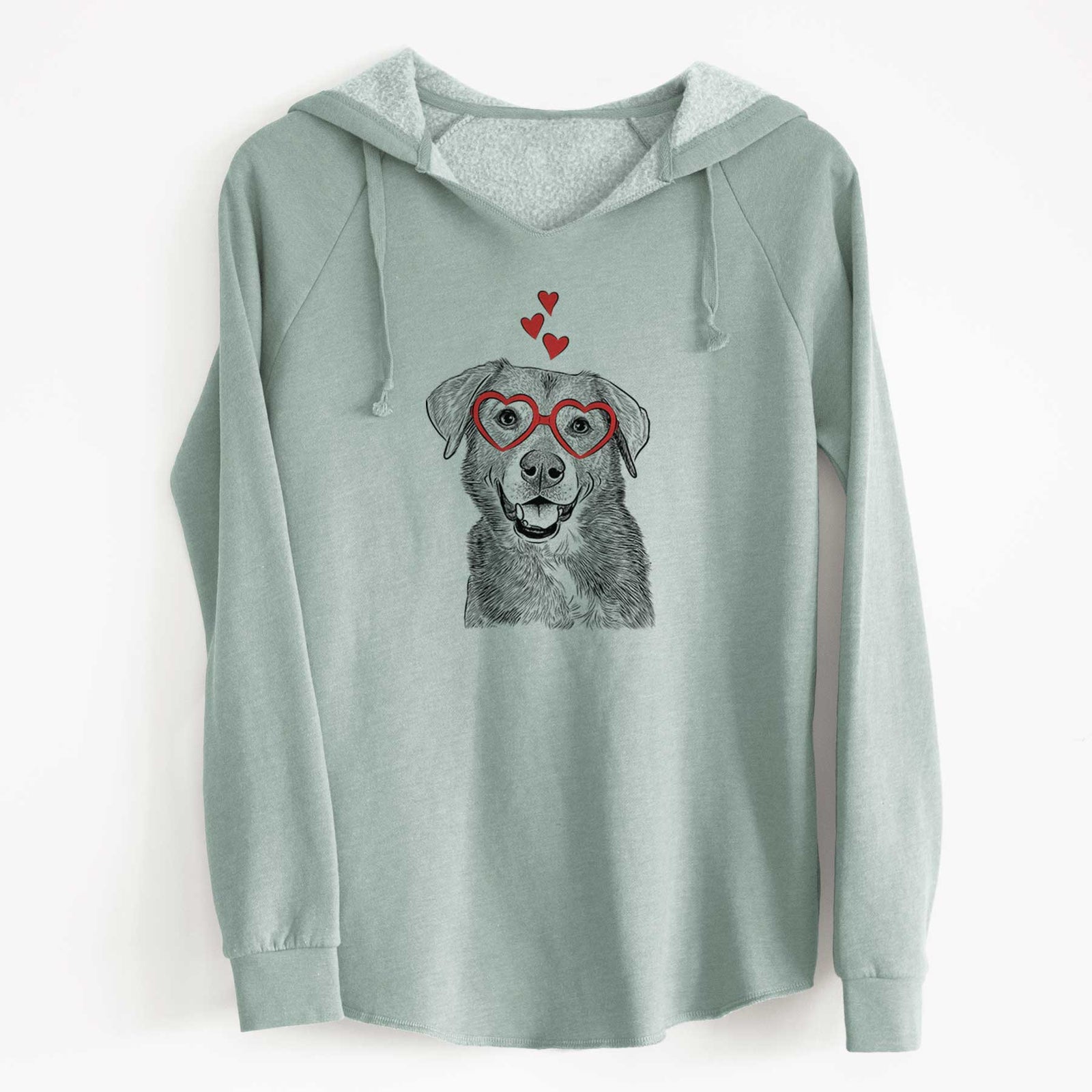 Valentine Oliver the Mixed Breed - Cali Wave Hooded Sweatshirt