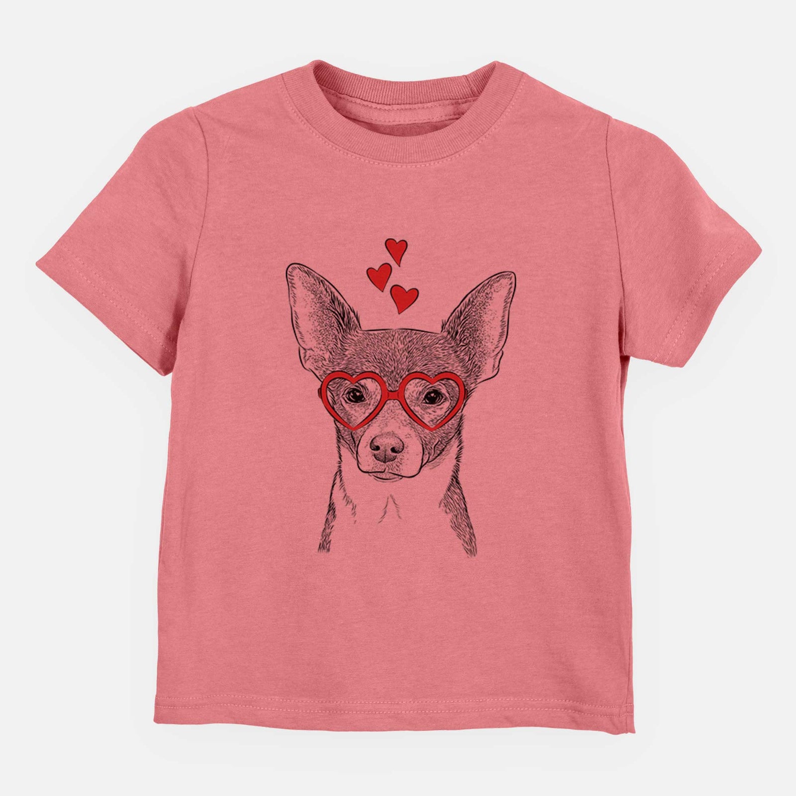 Valentine Peanut the Chihuahua - Kids/Youth/Toddler Shirt