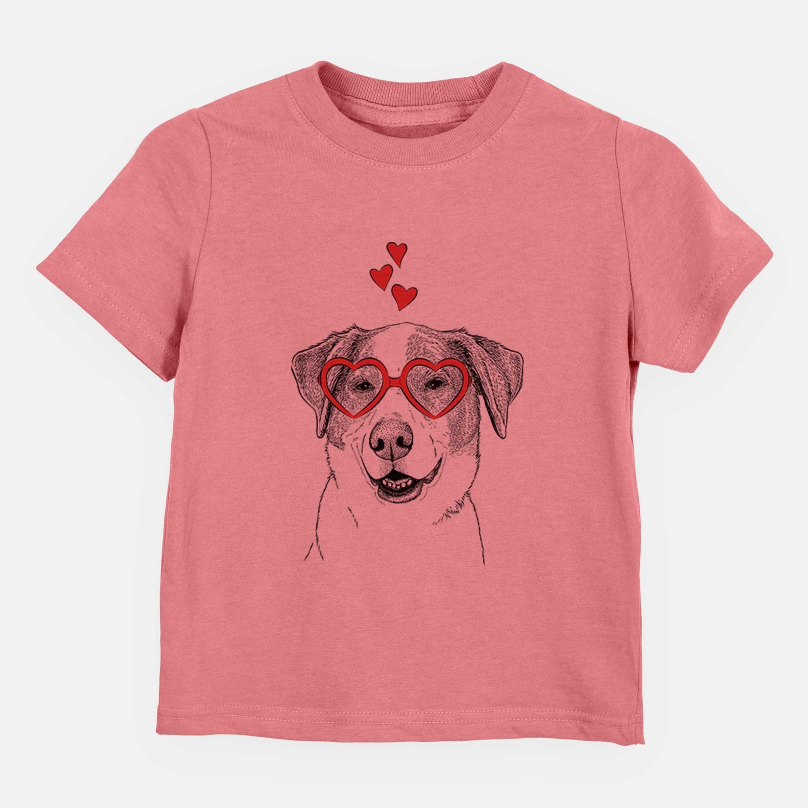 Valentine Piper Pilot the Hound Mix - Kids/Youth/Toddler Shirt