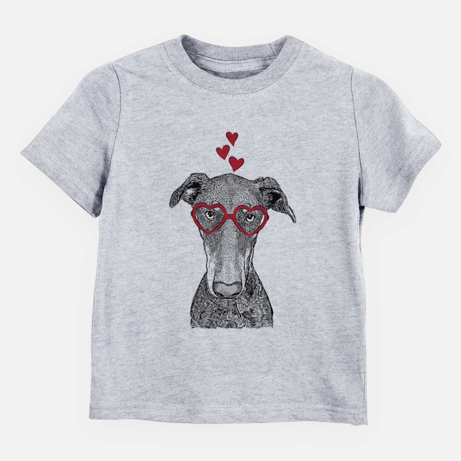 Valentine Princess Fiona the Doberman Pinscher - Kids/Youth/Toddler Shirt