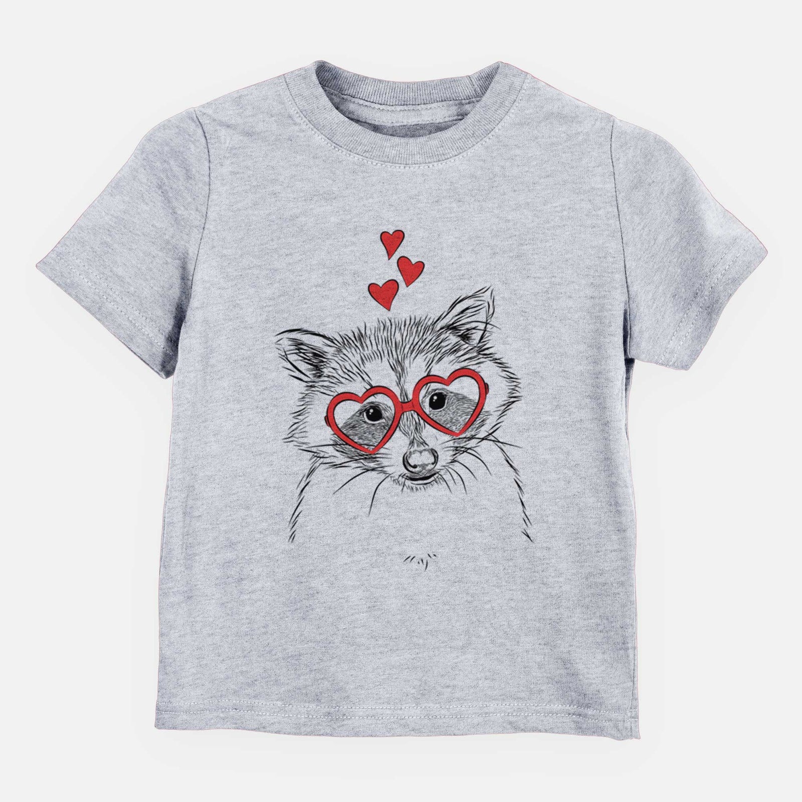 Valentine Randy the Raccoon - Kids/Youth/Toddler Shirt