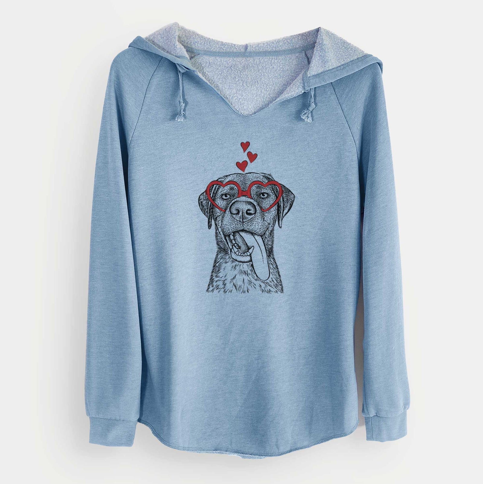 Valentine Reese the Mixed Breed - Cali Wave Hooded Sweatshirt