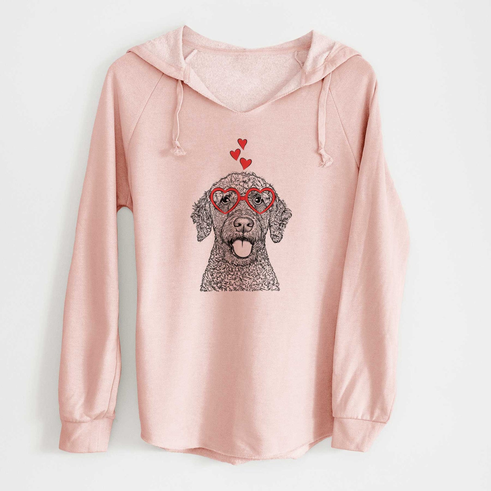 Valentine Reina the Spanish Water Dog - Cali Wave Hooded Sweatshirt
