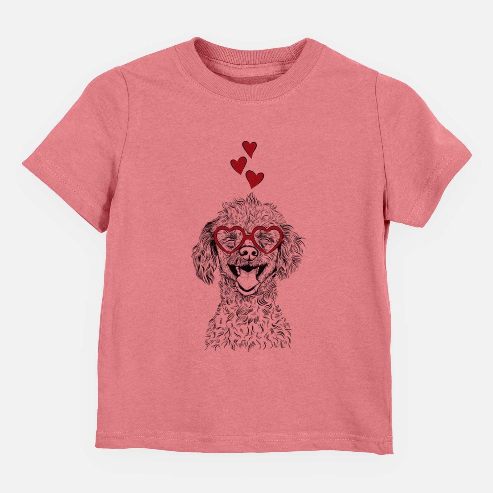 Valentine Rusty the Toy Poodle - Kids/Youth/Toddler Shirt