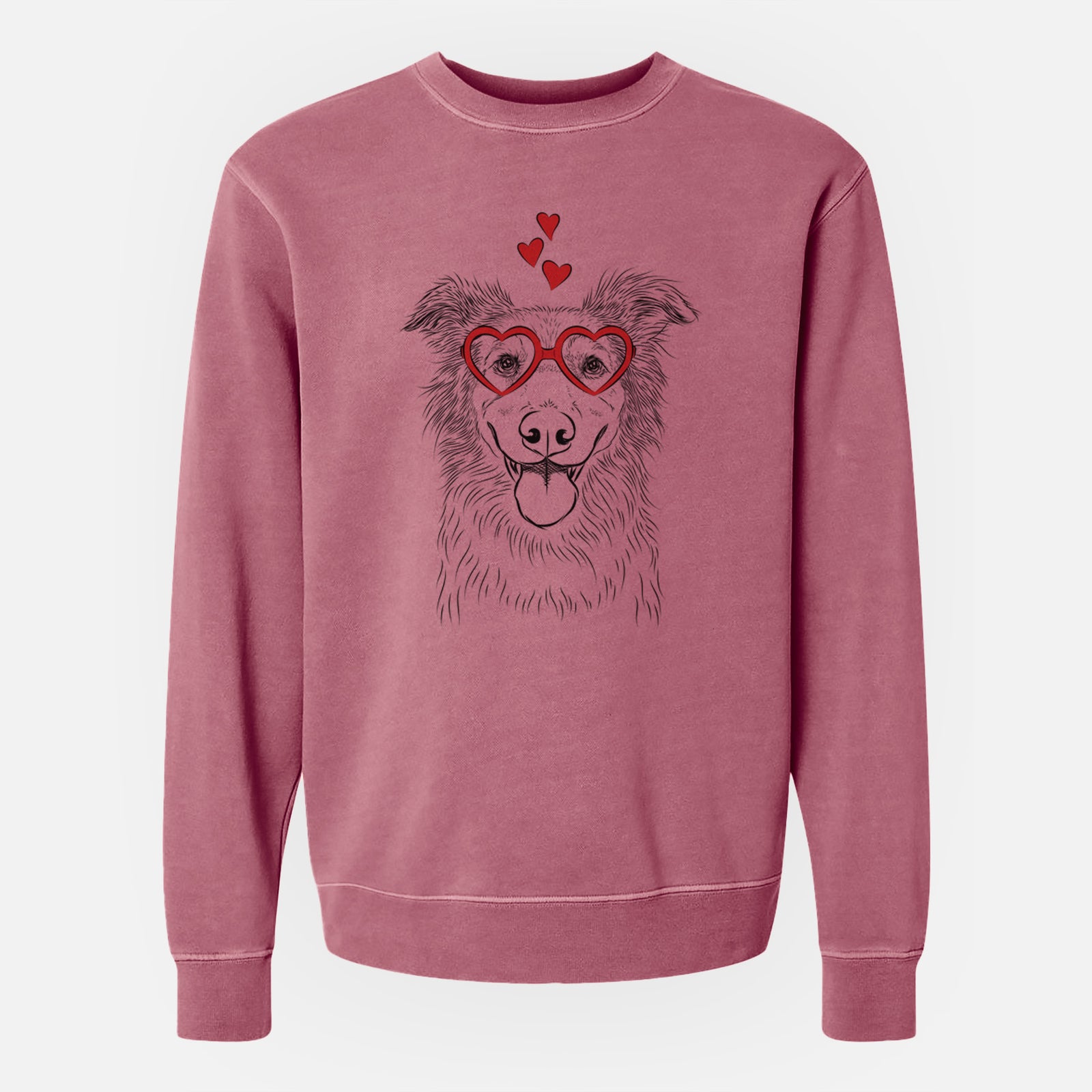 Valentine Ruxtin the Mixed Breed - Unisex Pigment Dyed Crew Sweatshirt