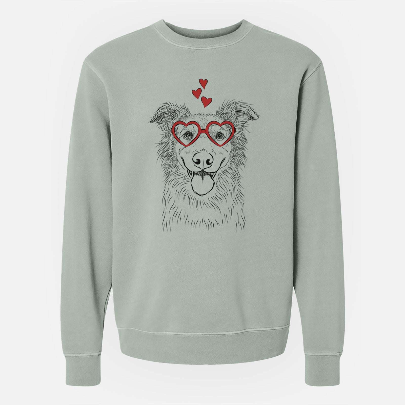 Valentine Ruxtin the Mixed Breed - Unisex Pigment Dyed Crew Sweatshirt