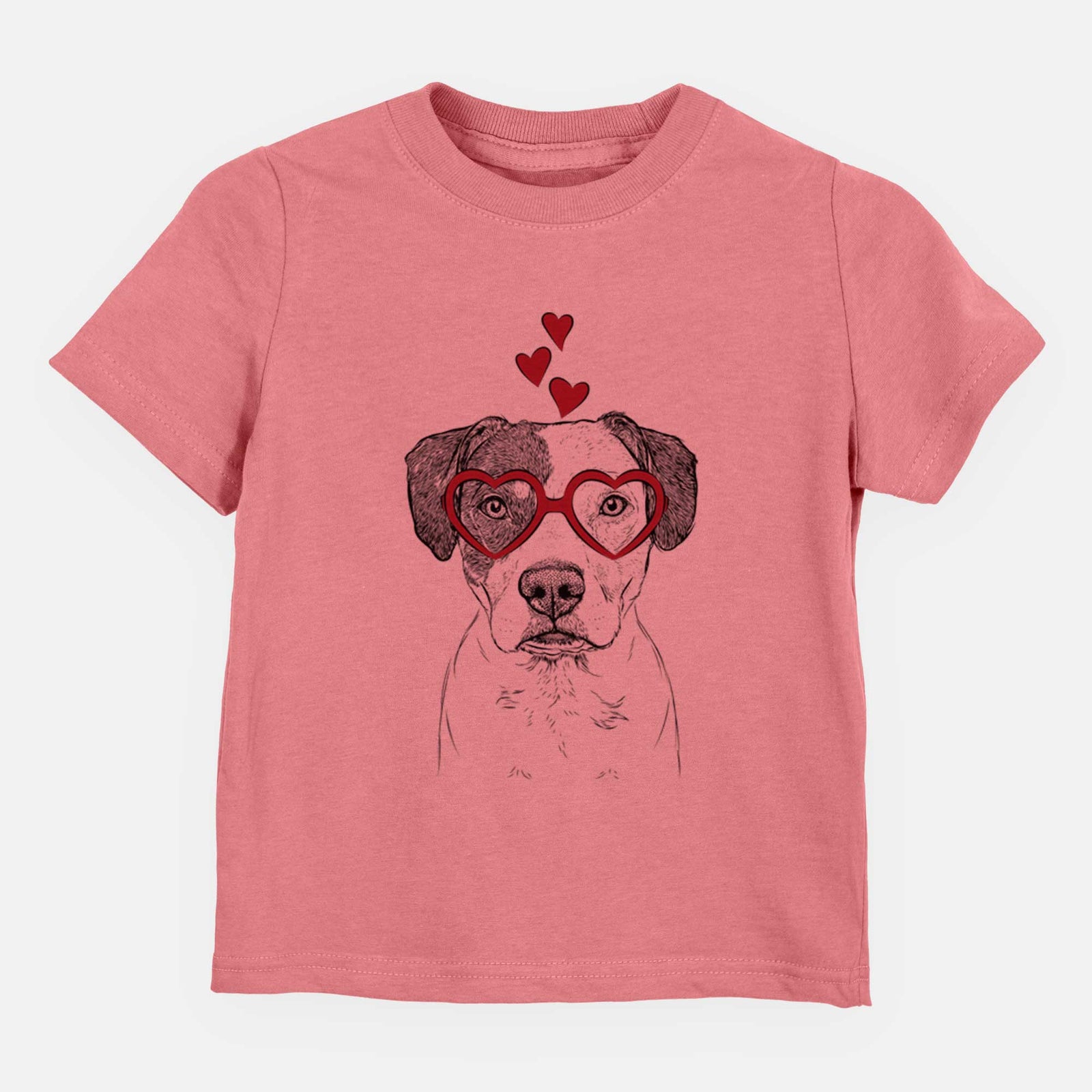 Valentine Ryleigh the Beagle Pitbull Mix - Kids/Youth/Toddler Shirt