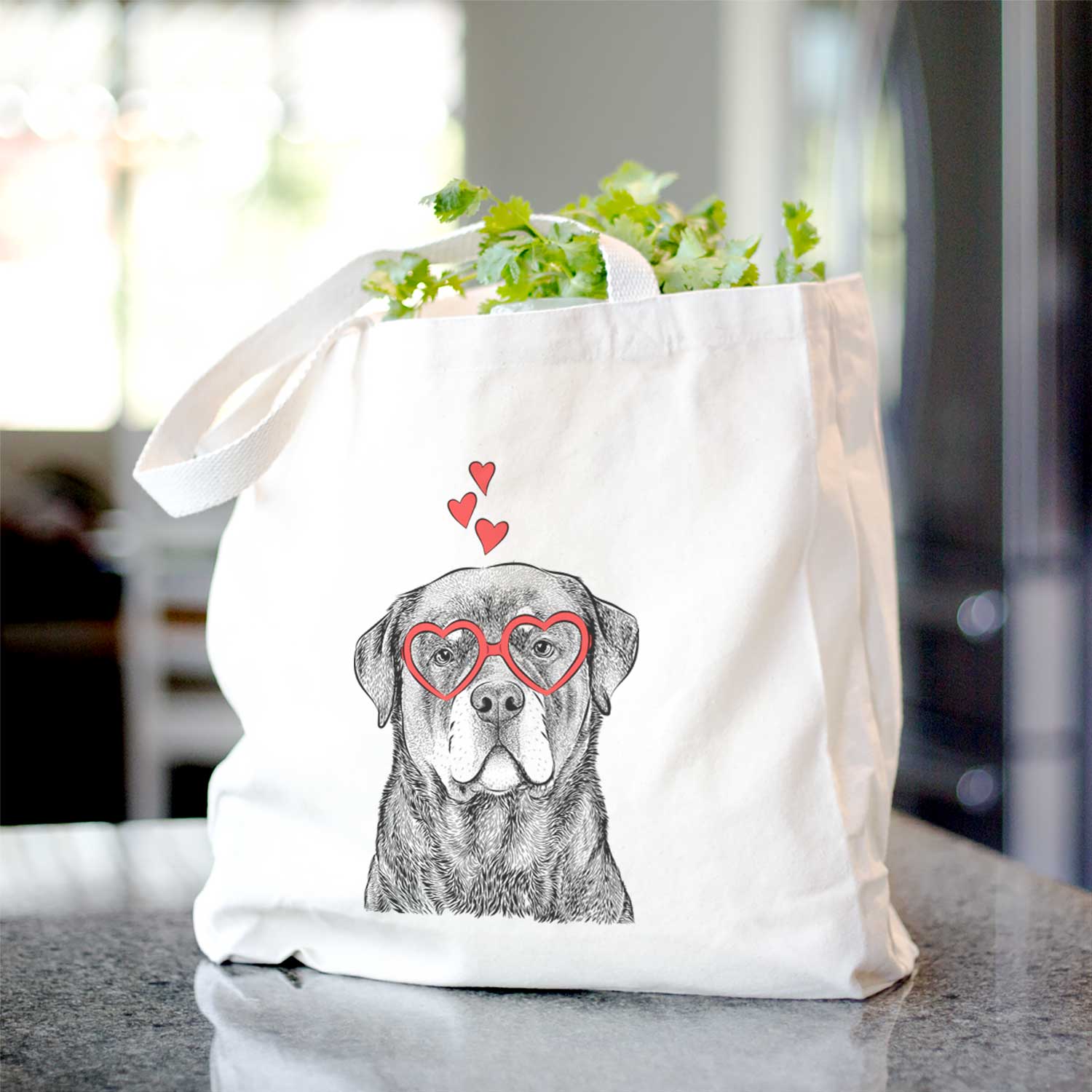 Sarge the Rottweiler - Tote Bag
