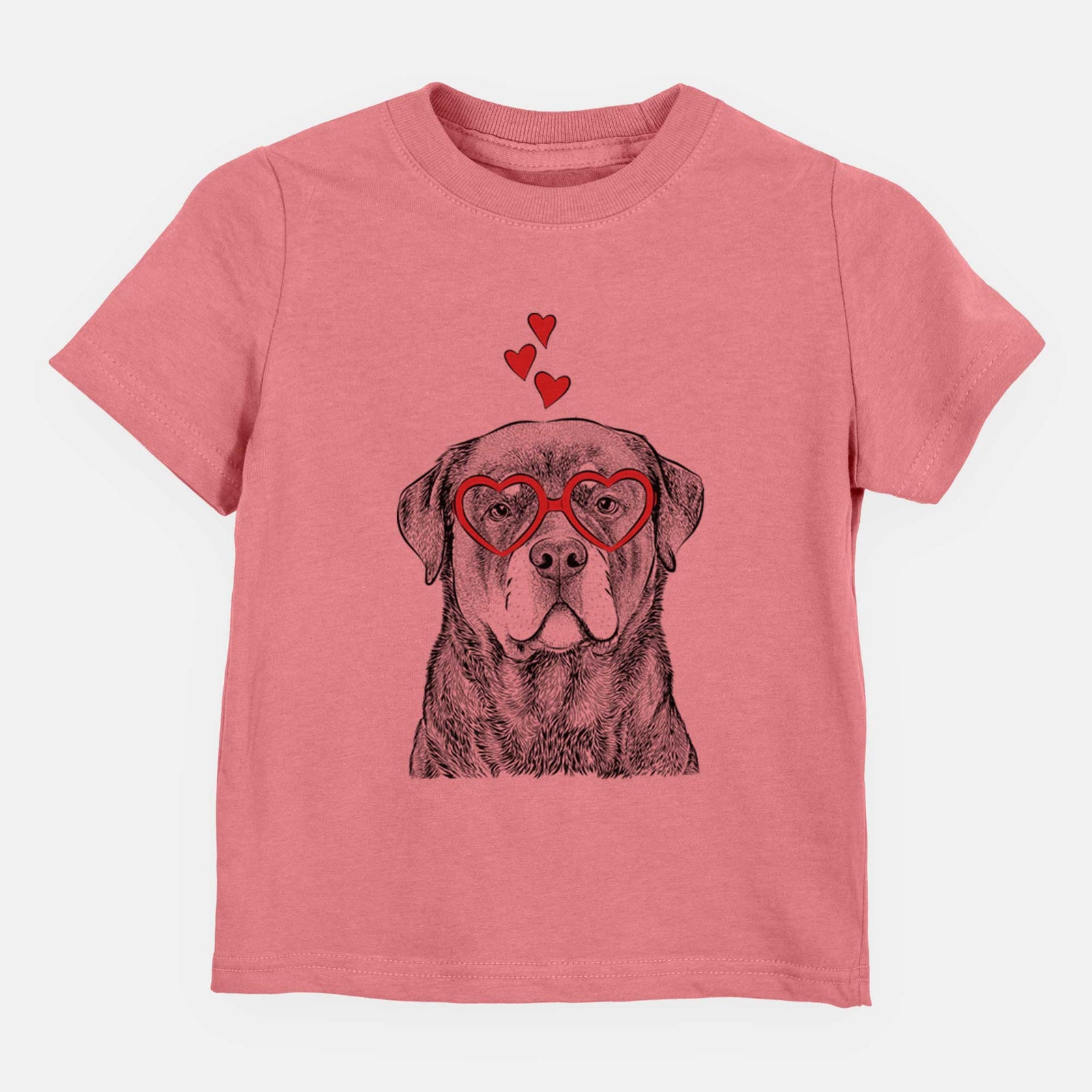 Valentine Sarge the Rottweiler - Kids/Youth/Toddler Shirt