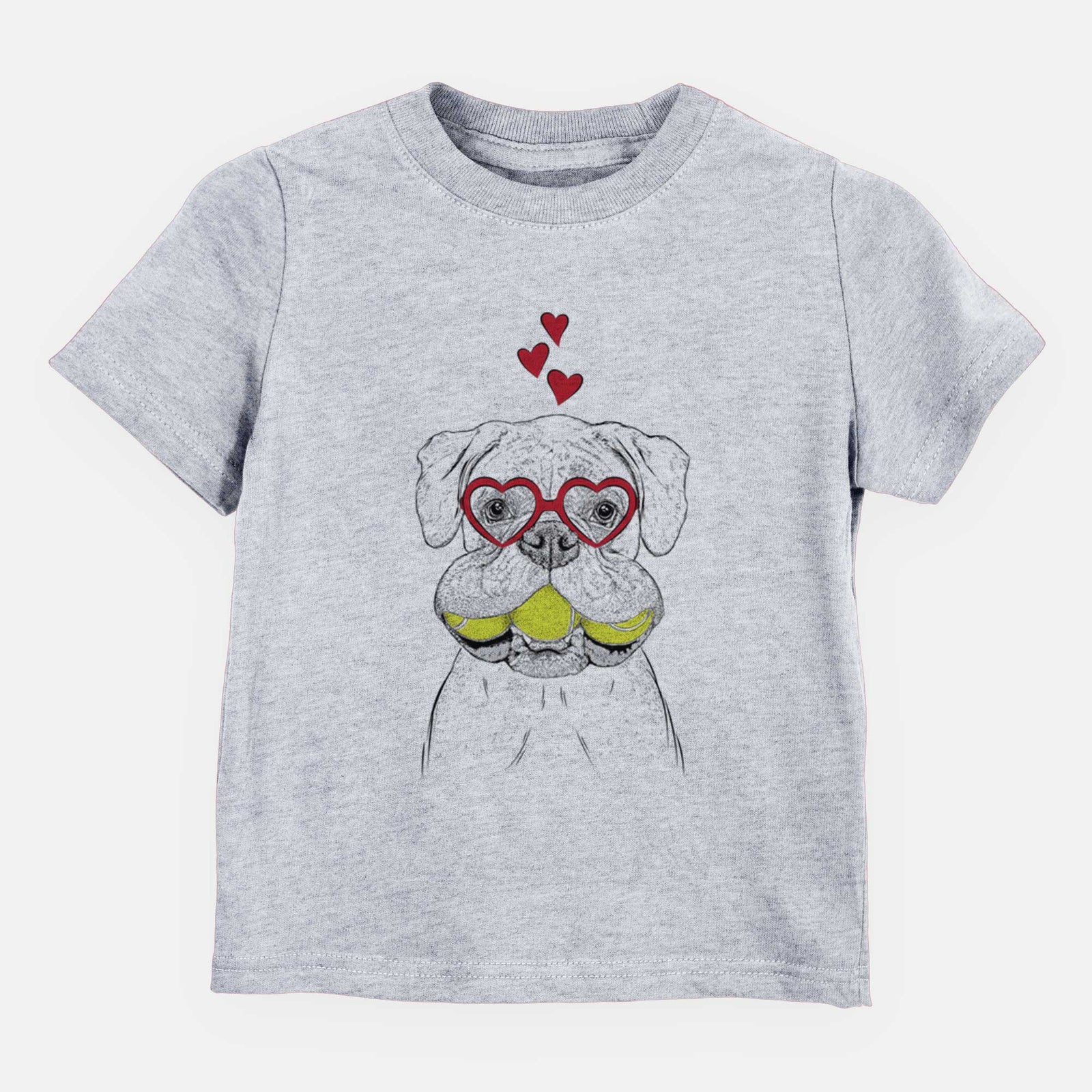 Valentine Seamus the Boxer - Kids/Youth/Toddler Shirt