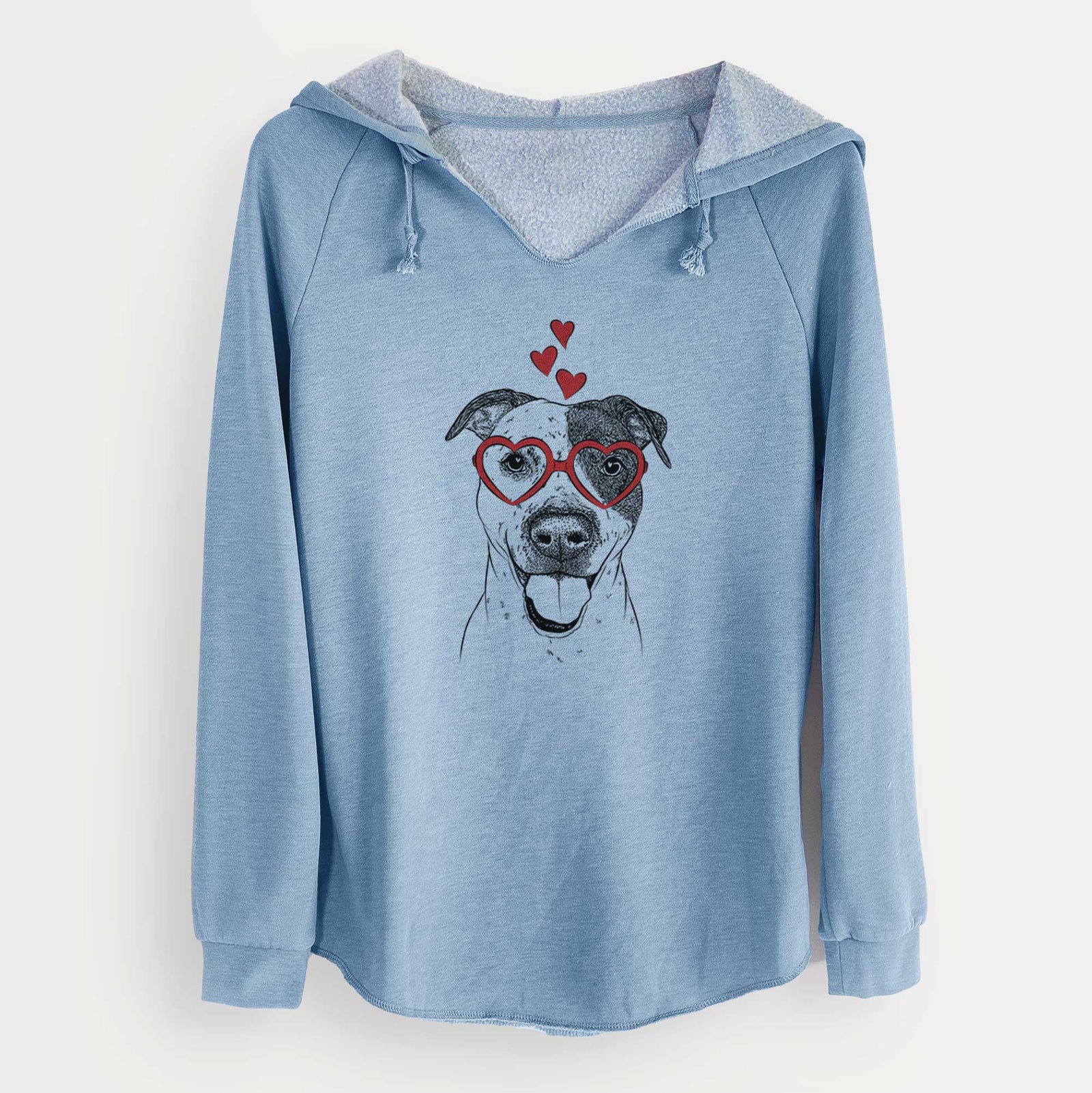 Valentine Simon the Mixed Breed - Cali Wave Hooded Sweatshirt