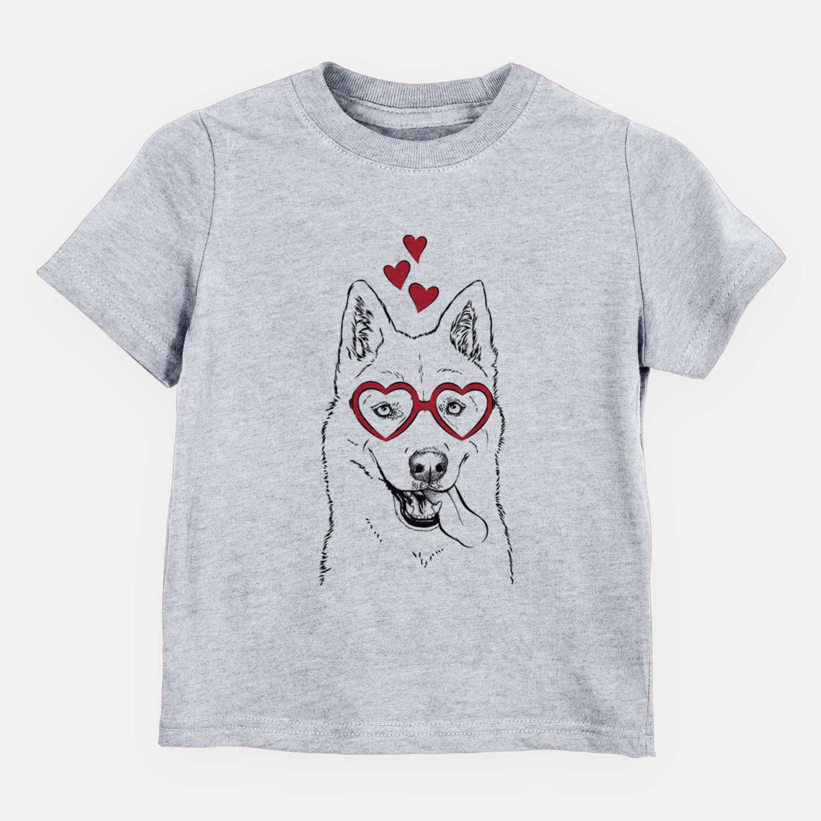 Valentine Sinatra the Siberian Husky - Kids/Youth/Toddler Shirt