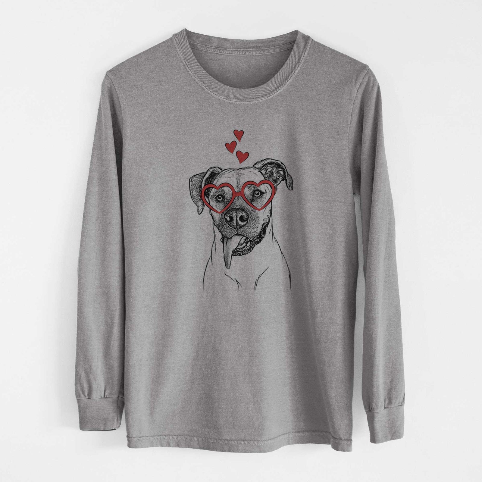 Valentine Sir Jake the Boxer - Heavyweight 100% Cotton Long Sleeve