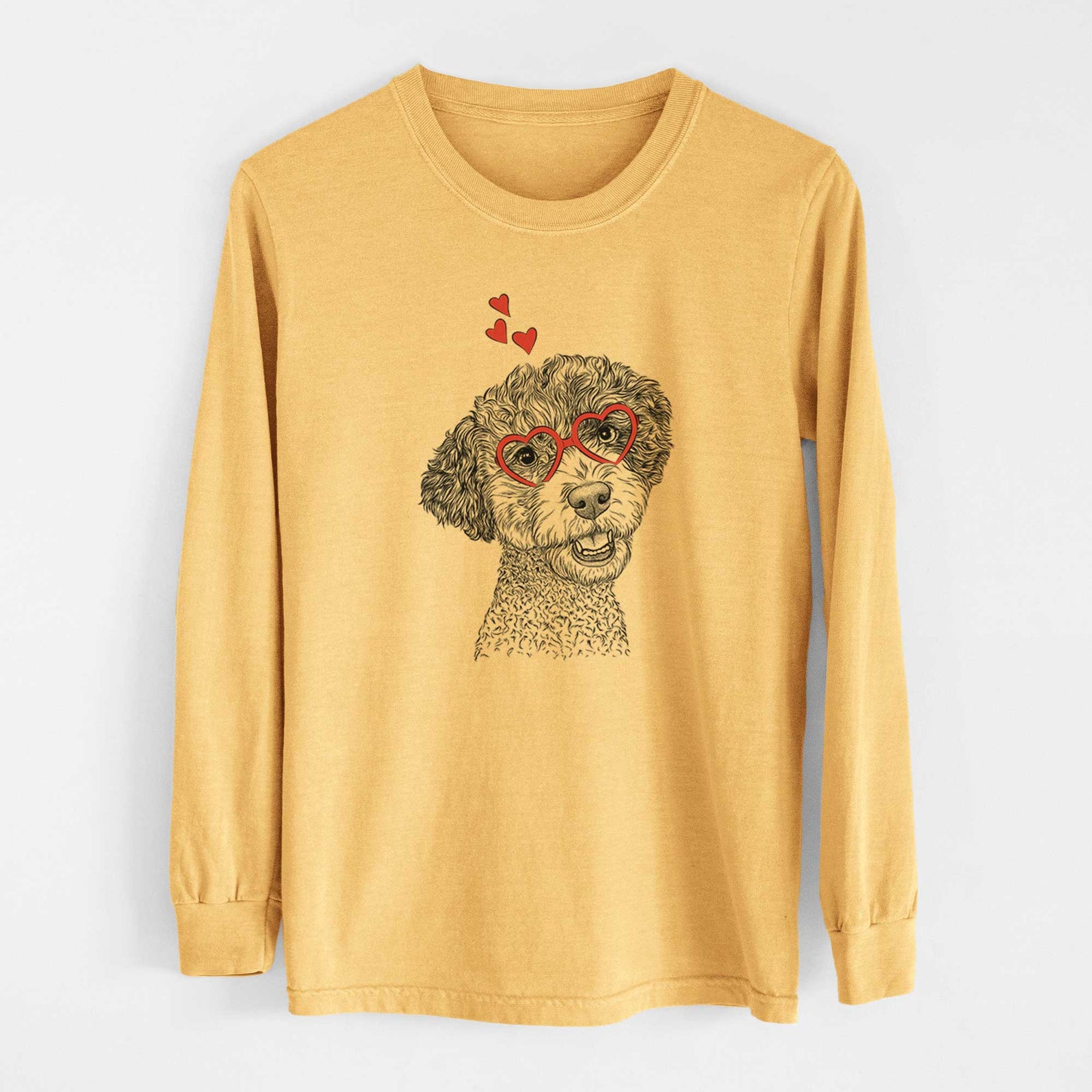 Valentine Skipper the Twoodle - Heavyweight 100% Cotton Long Sleeve