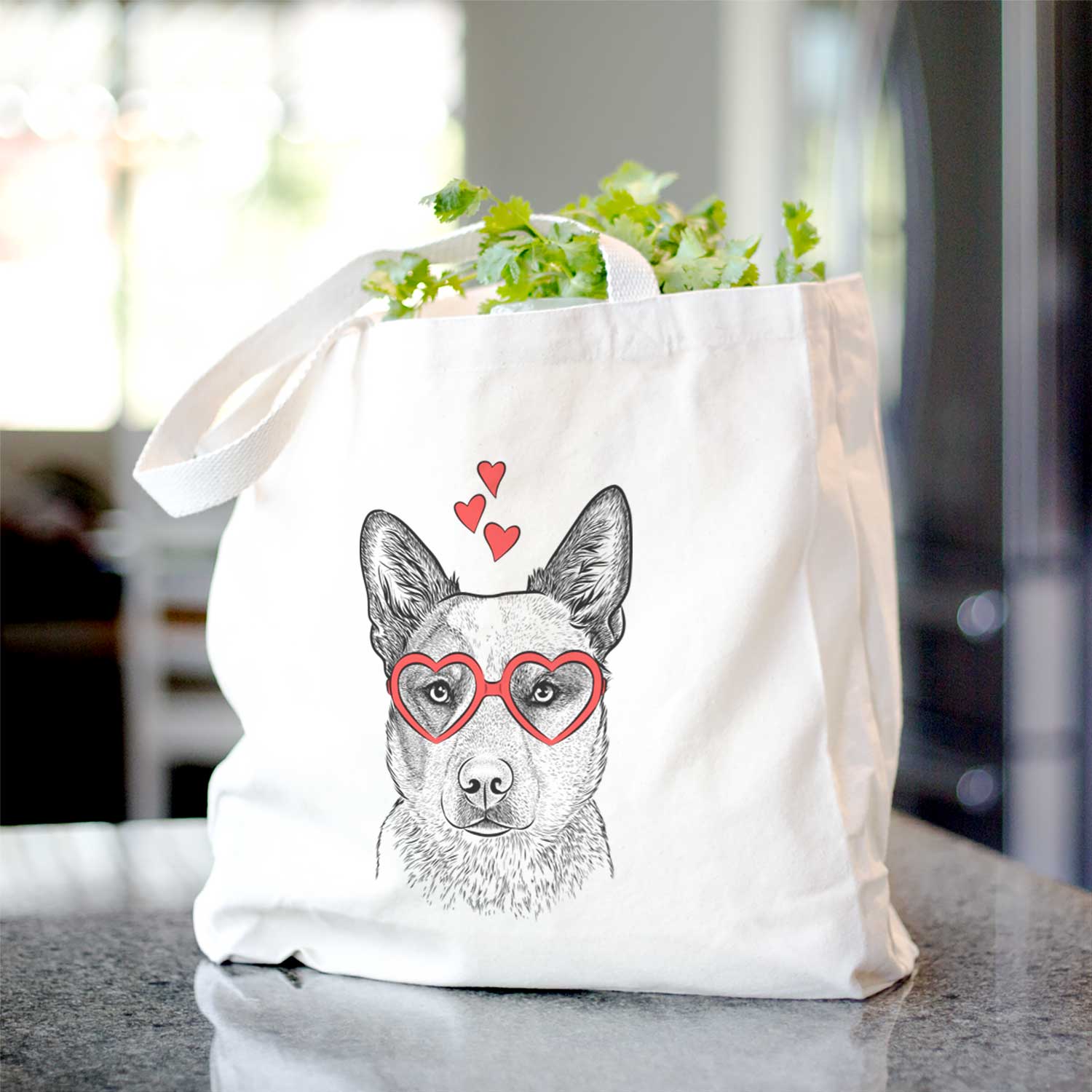 Snap the Australian Cattle Dog - Tote Bag