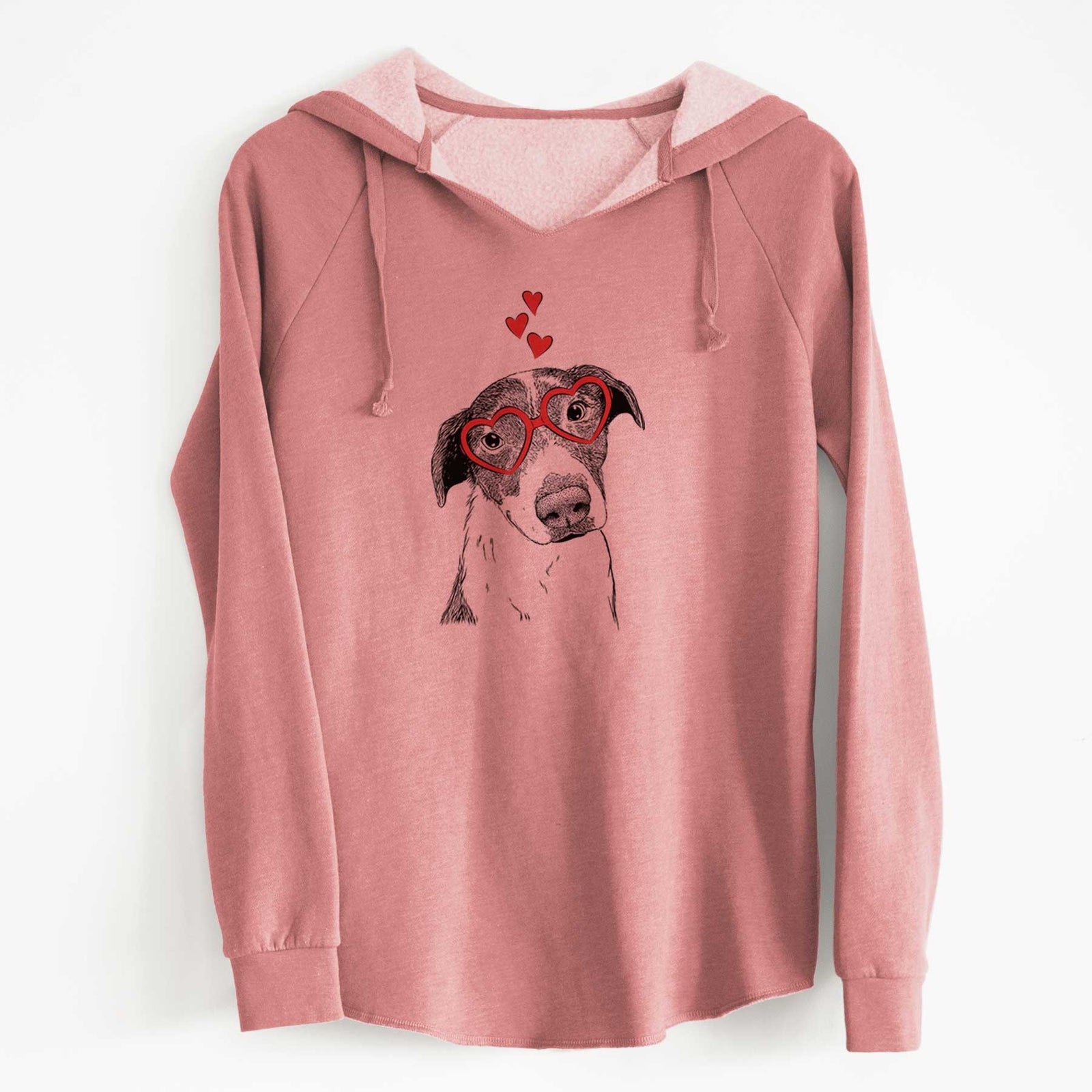 Valentine Sophia the Mixed Breed - Cali Wave Hooded Sweatshirt